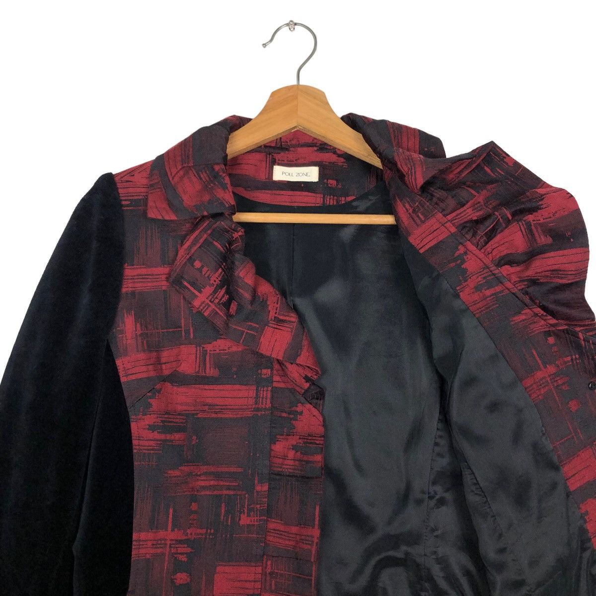 Japanese Brand 🔥Vintage Cropped Jacket Punk Design Poll Zone Size US M / EU 48-50 / 2 - 12 Thumbnail