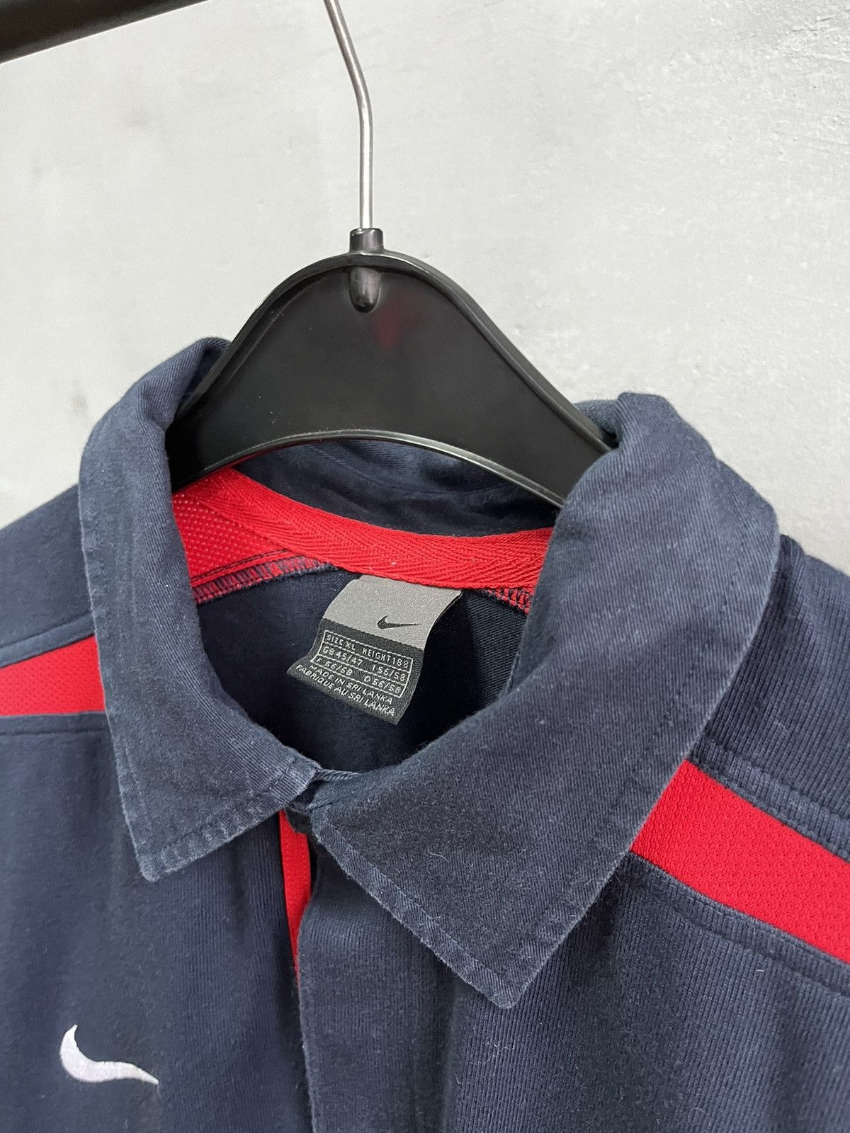 Nike × Vintage Nike rugby vintage Q2 Size US XL / EU 56 / 4 - 6 Thumbnail