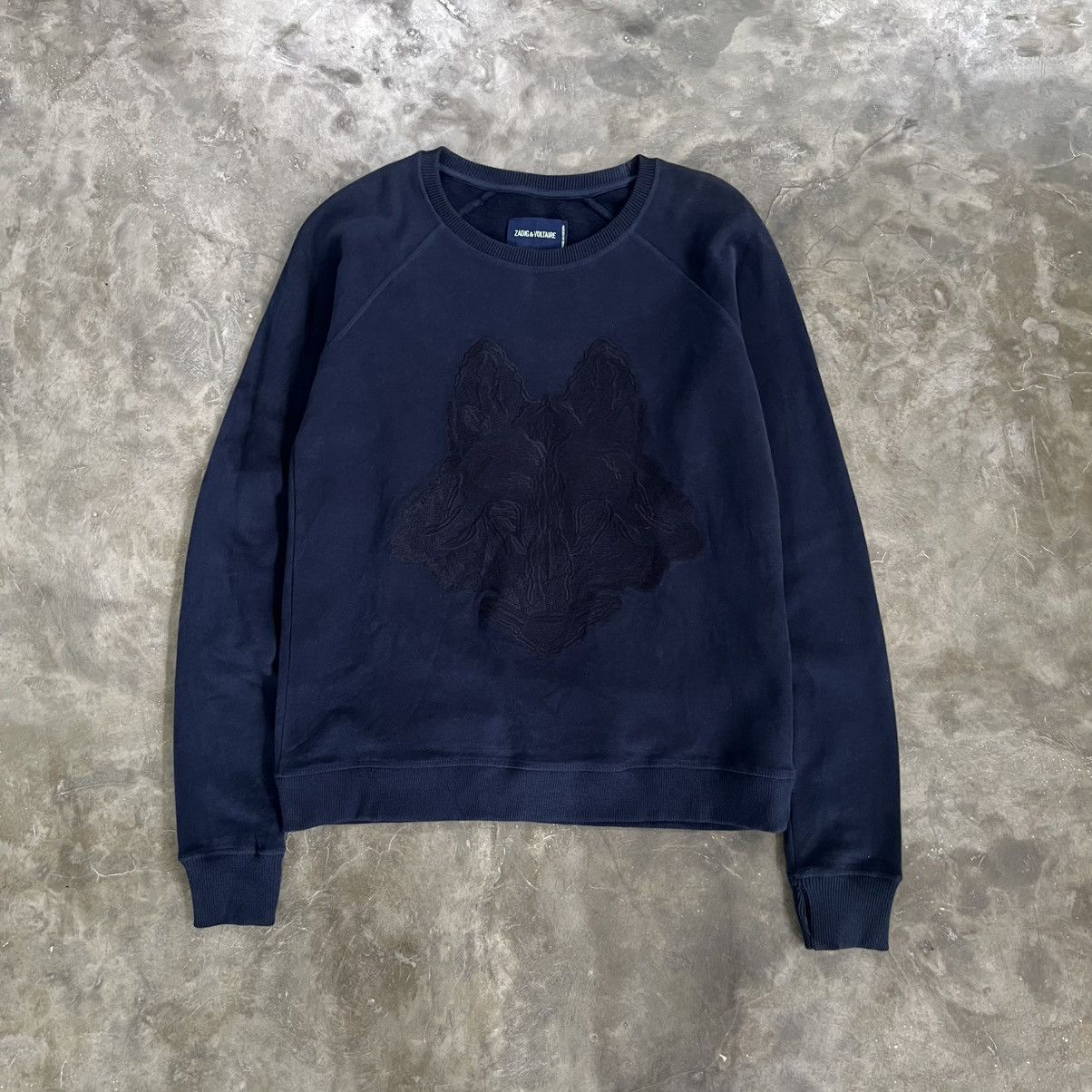 Zadig & Voltaire Zadig & Voltaire Wolf Embroidery Crewneck Size US S / EU 44-46 / 1 - 1 Thumbnail
