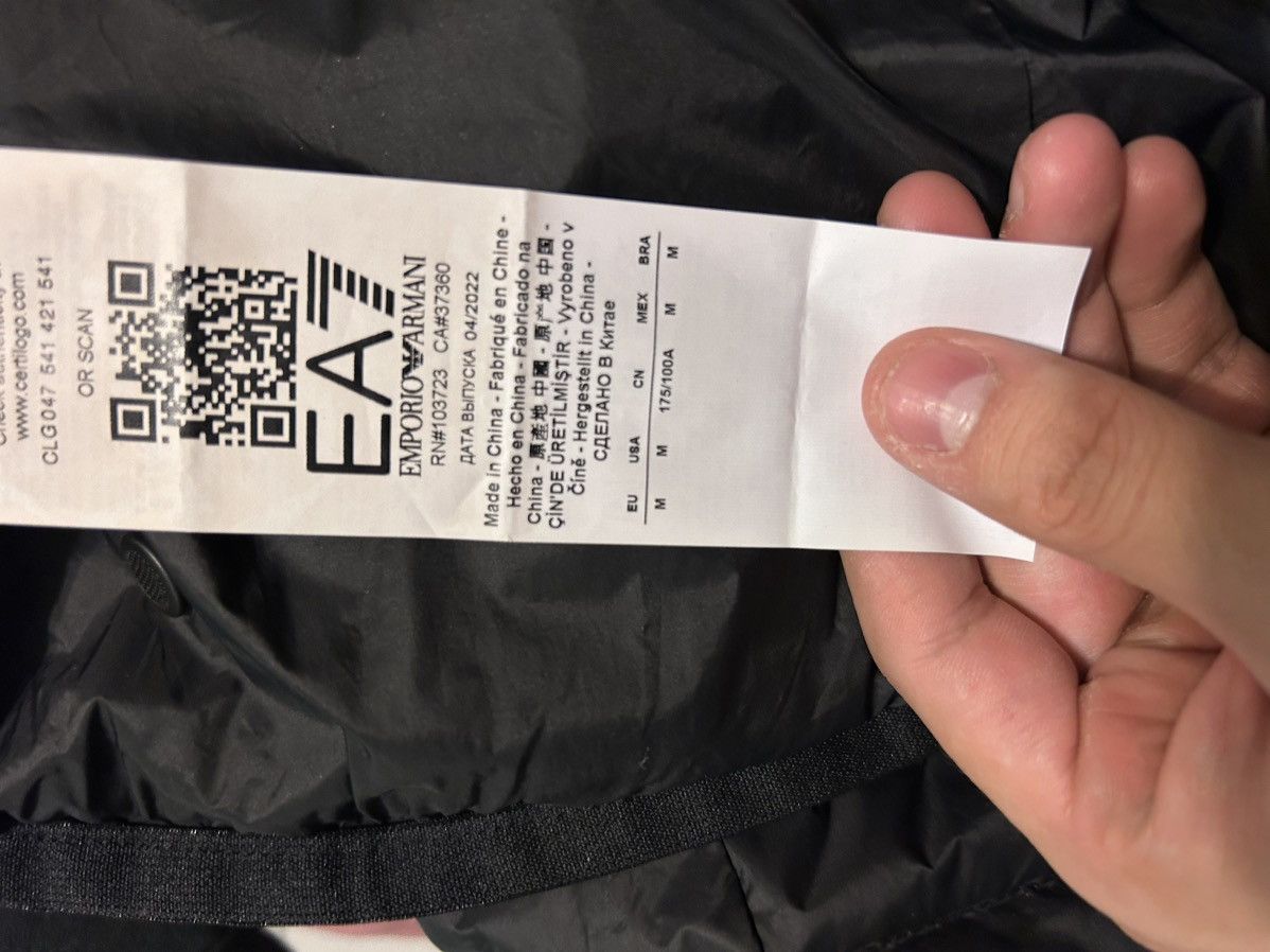 Emporio Armani Emporio Armani EA7 Puffer jacket Black M Size US M / EU 48-50 / 2 - 3 Thumbnail