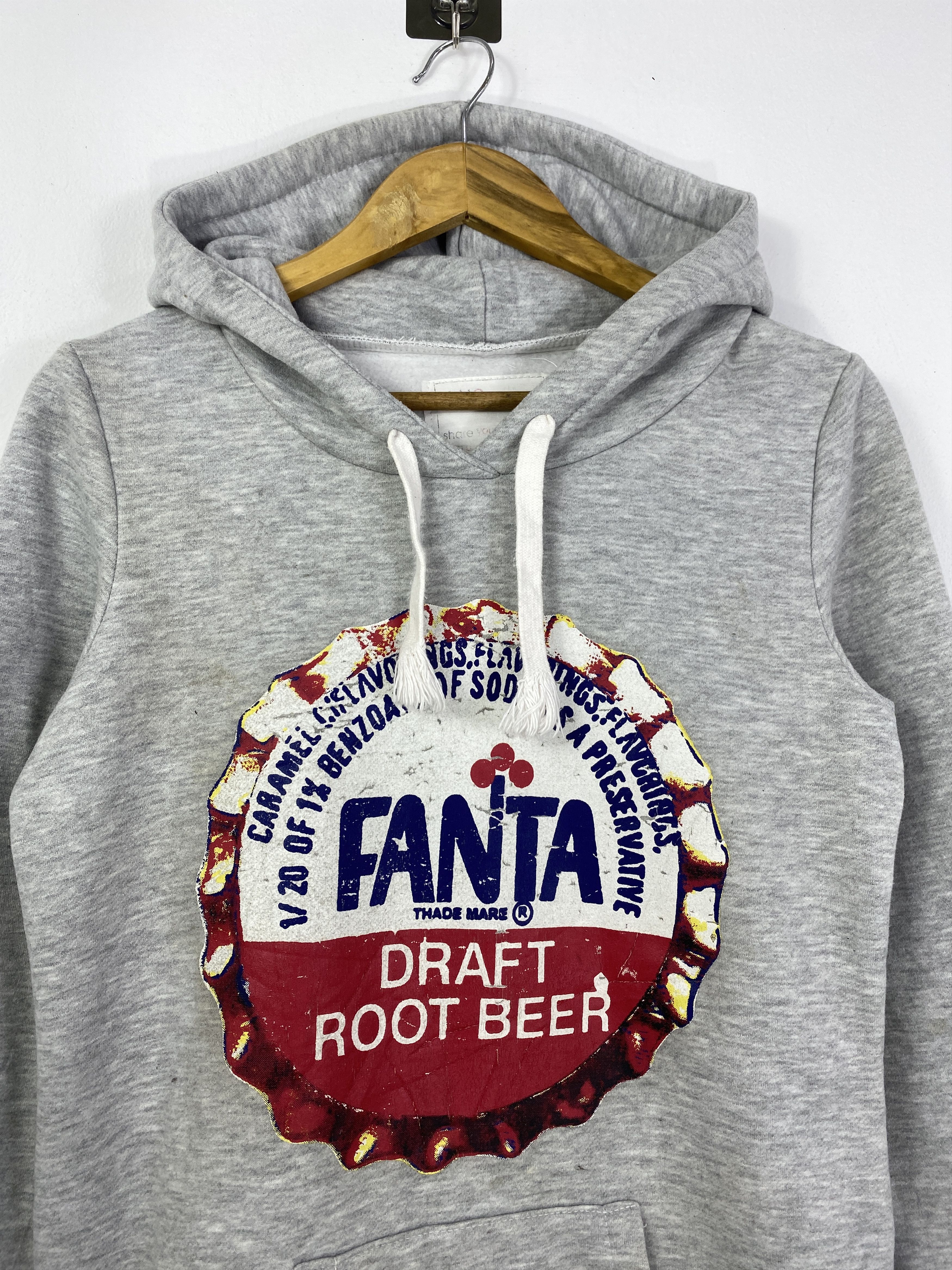 Japanese Brand Vintage Japanese Brand Fanta Hoodie SH0116 Size US XS / EU 42 / 0 - 2 Thumbnail
