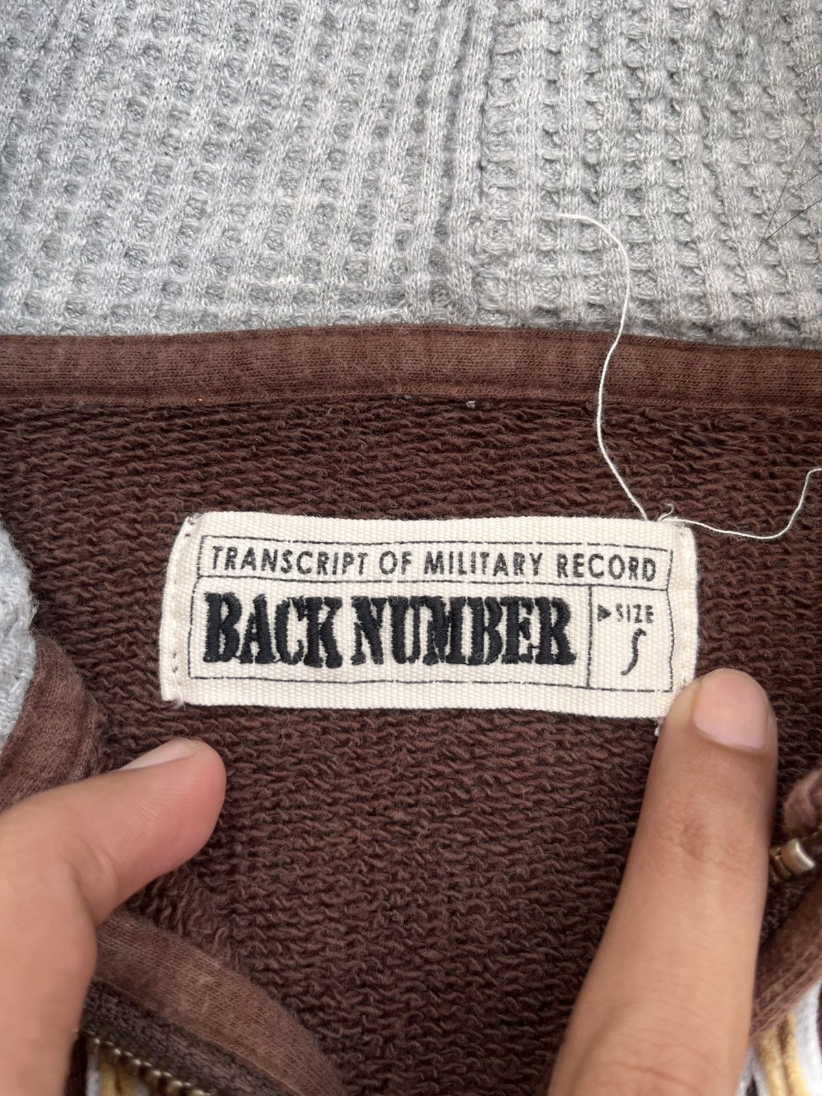 If Six Was Nine JAPANESE Y2K FUR HOODIE BACK NUMBER PUNK KMRII LGB VKEI Size US S / EU 44-46 / 1 - 4 Thumbnail