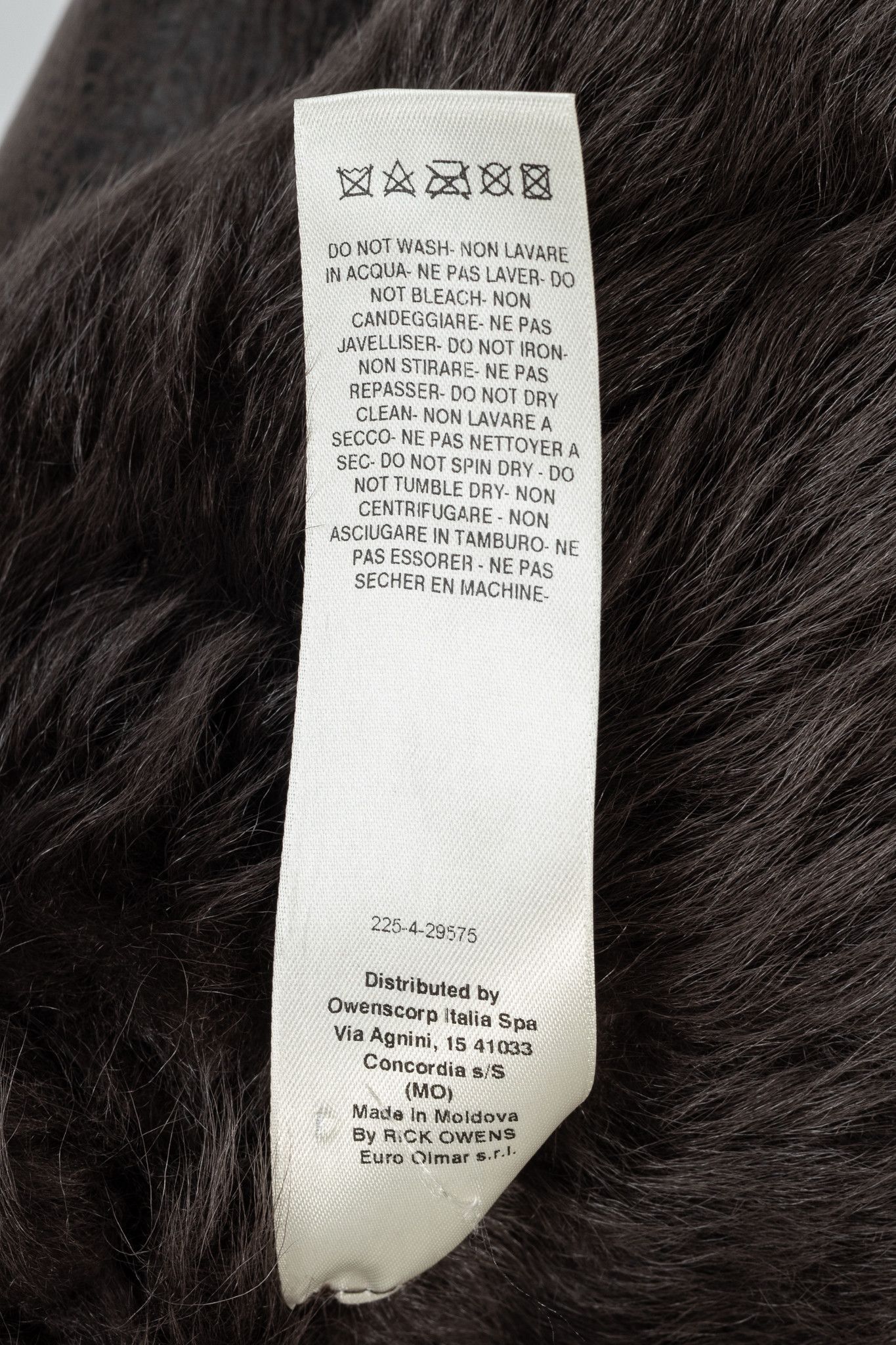 Rick Owens Rick Owens FW25 Concordians Exploder Fur & Leather Jacket Size S / US 4 / IT 40 - 10 Thumbnail