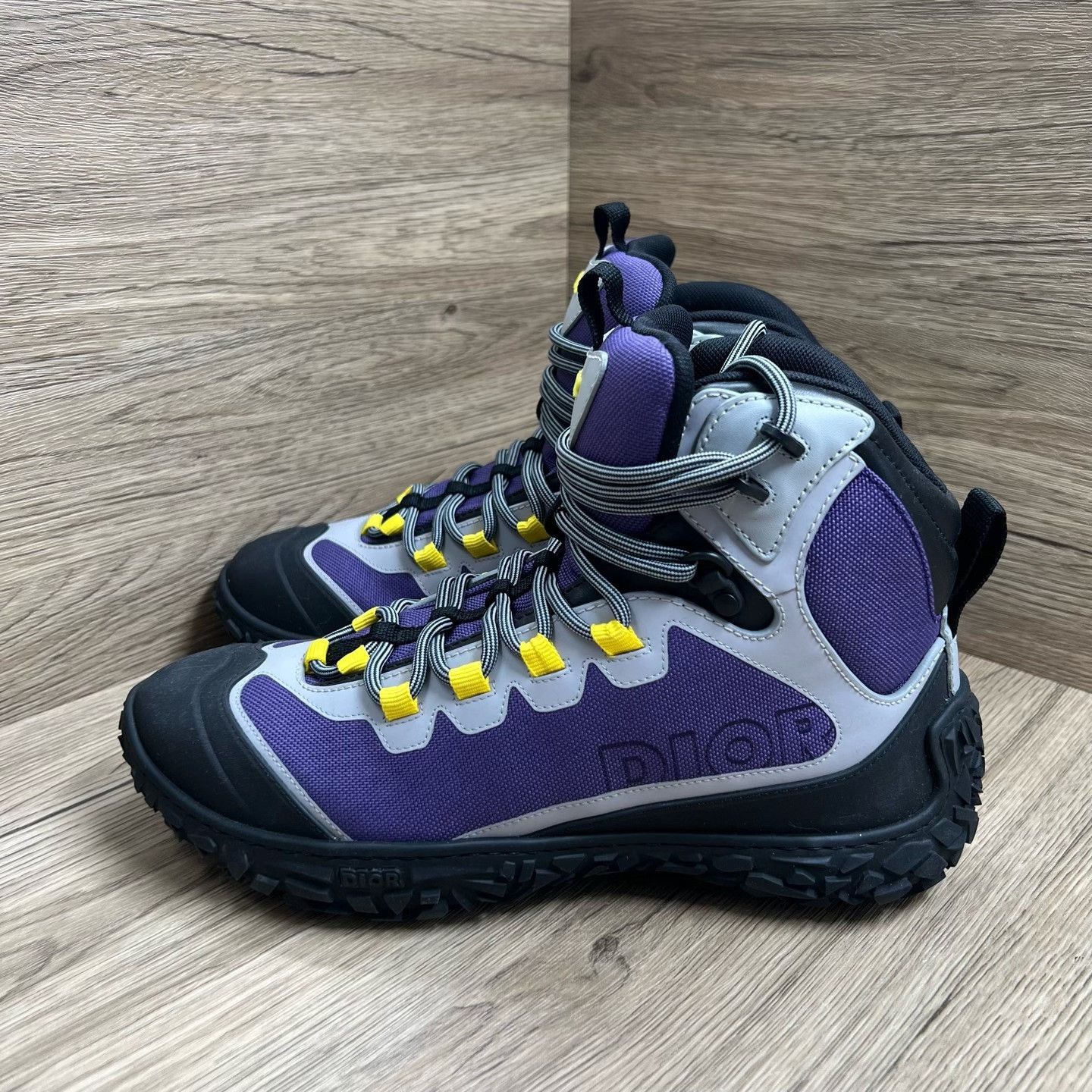 Dior Dior Hiking Purple Lowtop Sneakers 7 Men Size US 7 / EU 40 - 1 Thumbnail