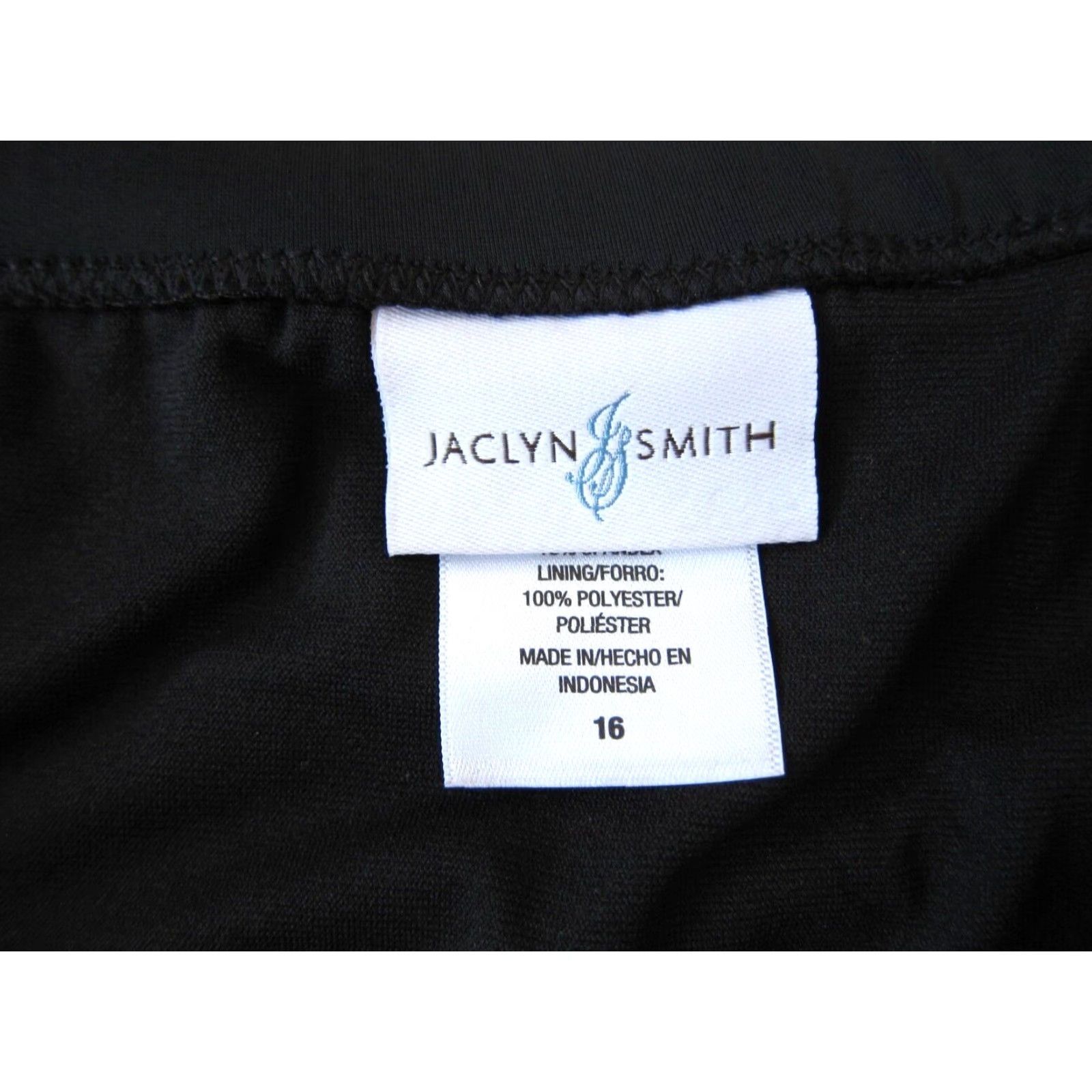 Vintage Jaclyn Smith Bottoms | Women 16 | Black Ruched Slimming High Rise Waist Bottoms | New Without Tags Women's Swim Bottoms 16 Black Size 38" / US 16 / IT 52 - 3 Thumbnail