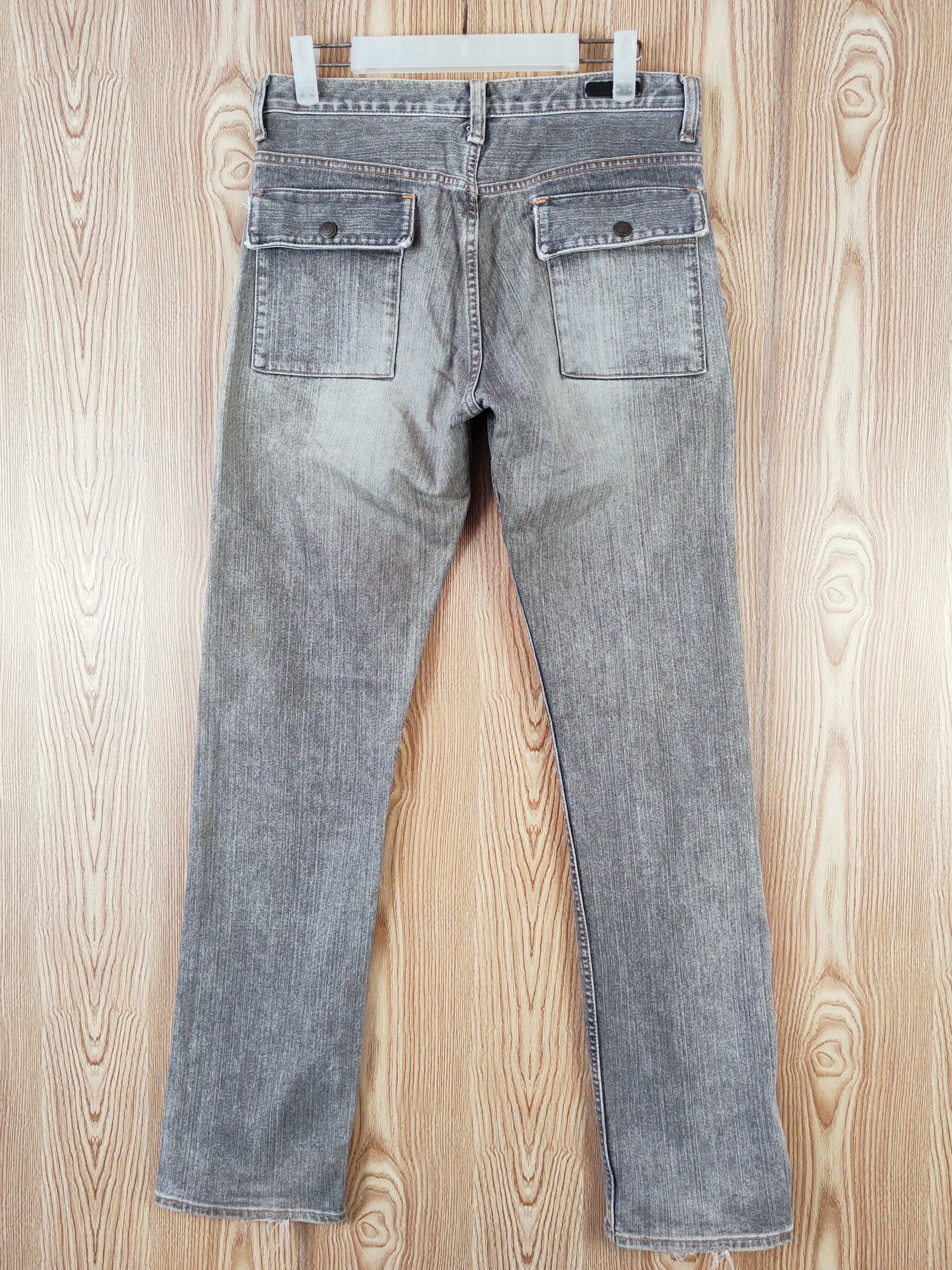 GL Heart Black Faded Distressed Ripped Jeans #W788