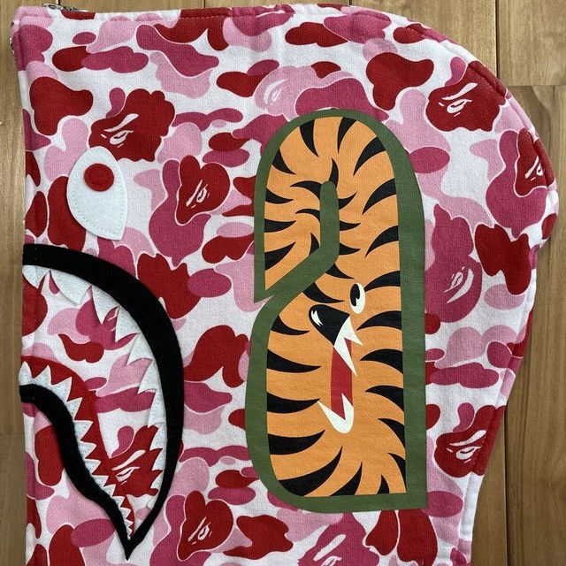 Bape BAPE Separate Shark full zip hoodie ABC CAMO PINK × BLUE APE Size US M / EU 48-50 / 2 - 6 Thumbnail