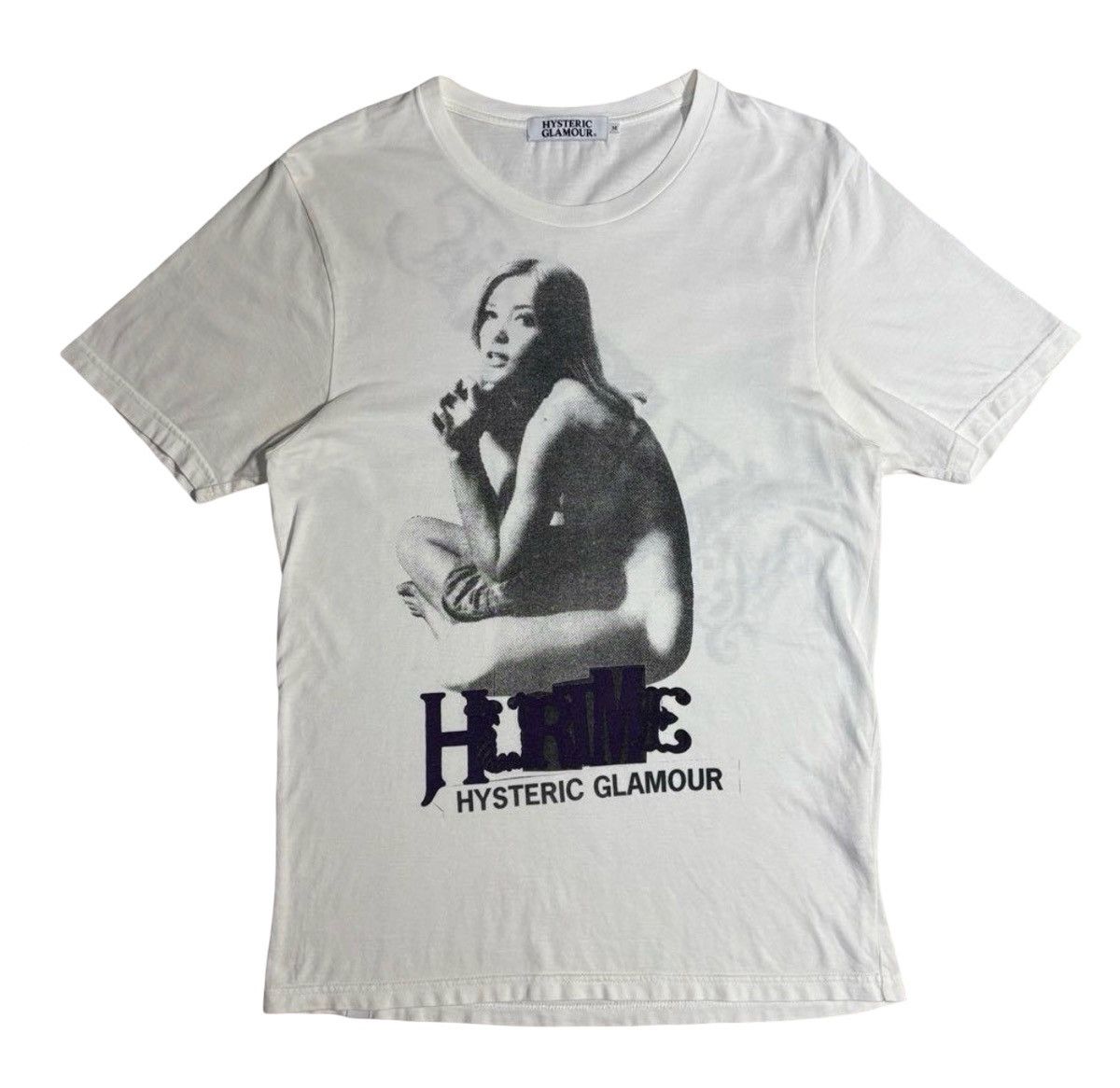 Hysteric Glamour Hysteric Glamour "Hys Girl" Photo Print T-Shirt - White Size US M / EU 48-50 / 2 - 1 Thumbnail
