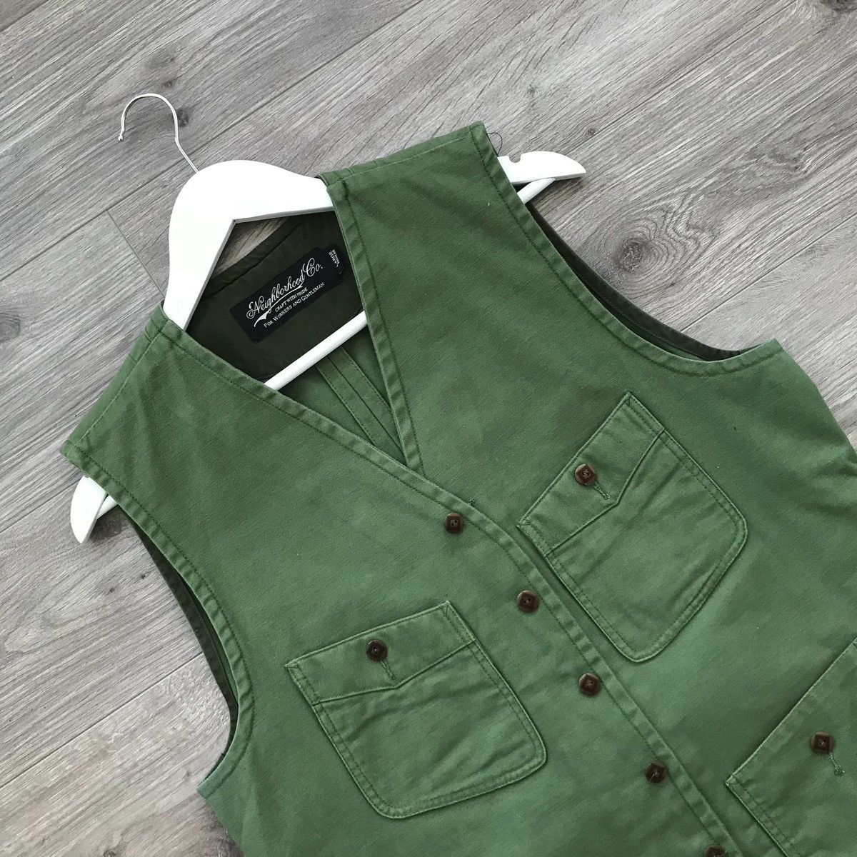 Neighborhood Vest Military Style A/W15 Size US L / EU 52-54 / 3 - 6 Thumbnail