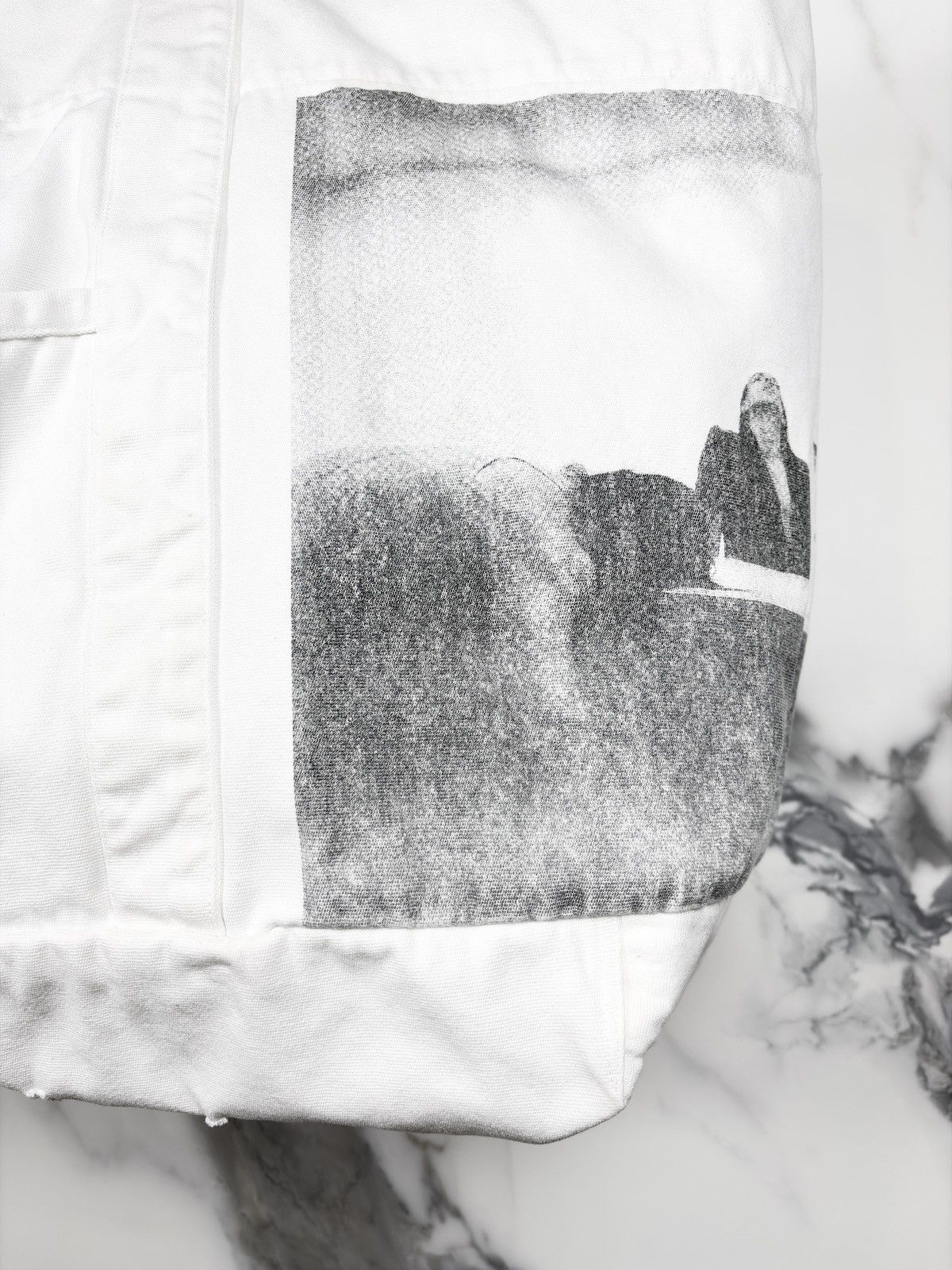 Rick Owens SS08 Rick Owens Creatch Suicide Blowjob Jumbo Tote Bag Size ONE SIZE - 8 Thumbnail