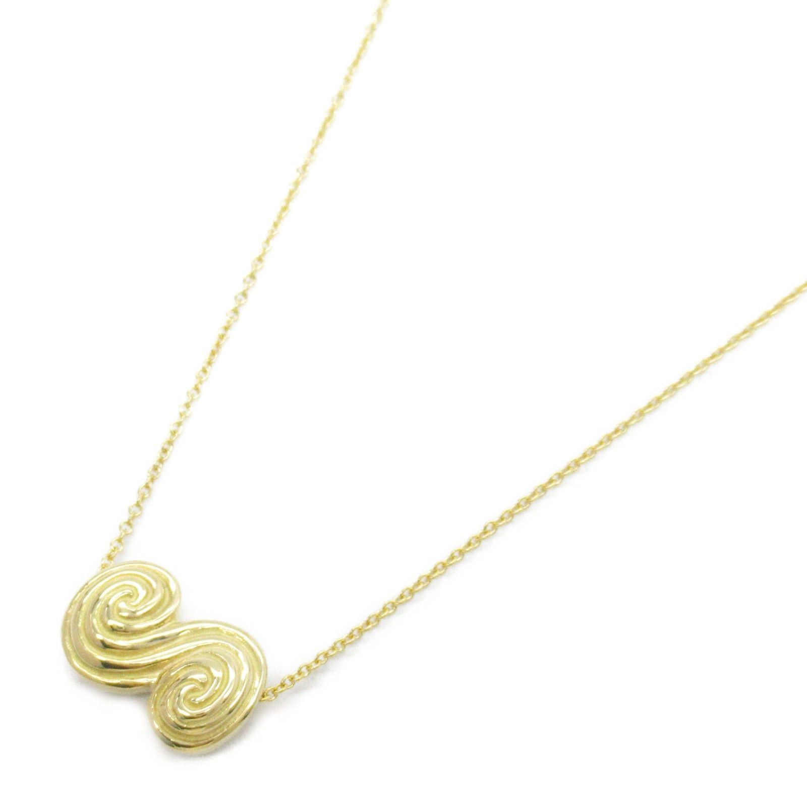 Tiffany & Co. Tiffany Co Swirl Necklace K18 (Yellow Gold) Gold Size ONE SIZE - 1 Thumbnail