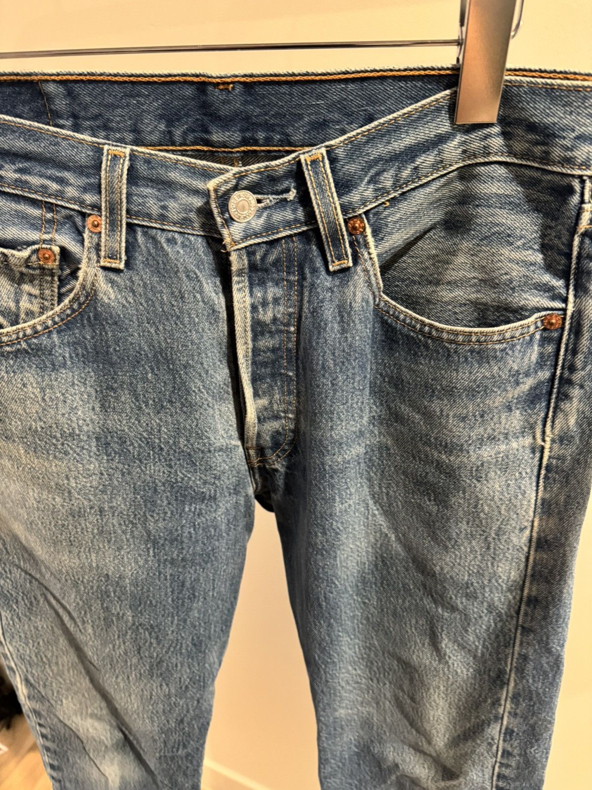 Levi's × Levi's Vintage Clothing × Vintage Vintage Levi denim with beautiful fading Size US 32 / EU 48 - 6 Thumbnail