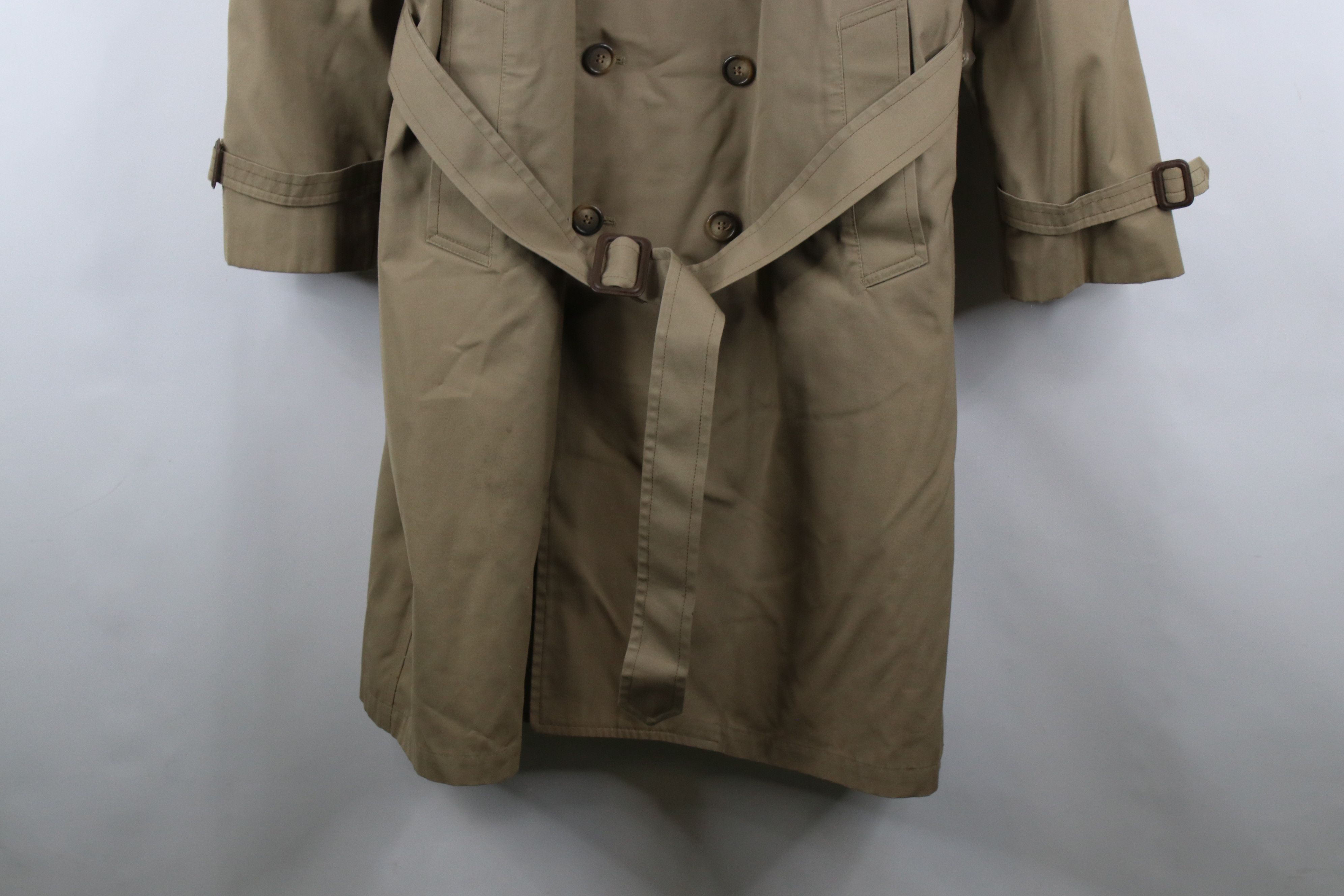 Vintage Vintage 70s Streetwear Belted Trench Coat Rain Jacket USA Size US XXL / EU 58 / 5 - 4 Thumbnail