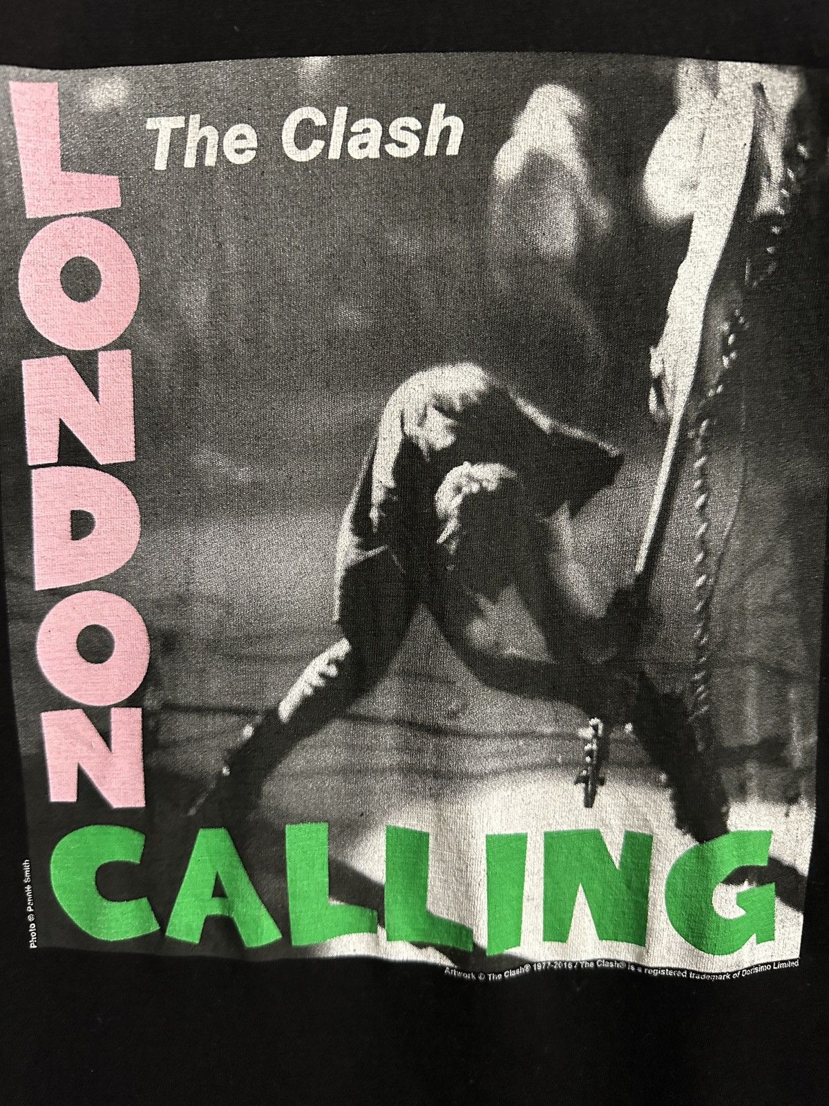 Band Tees × Vintage Rare T-Shirt The Clash London Calling PH Pennie Smith Size US S / EU 44-46 / 1 - 2 Thumbnail