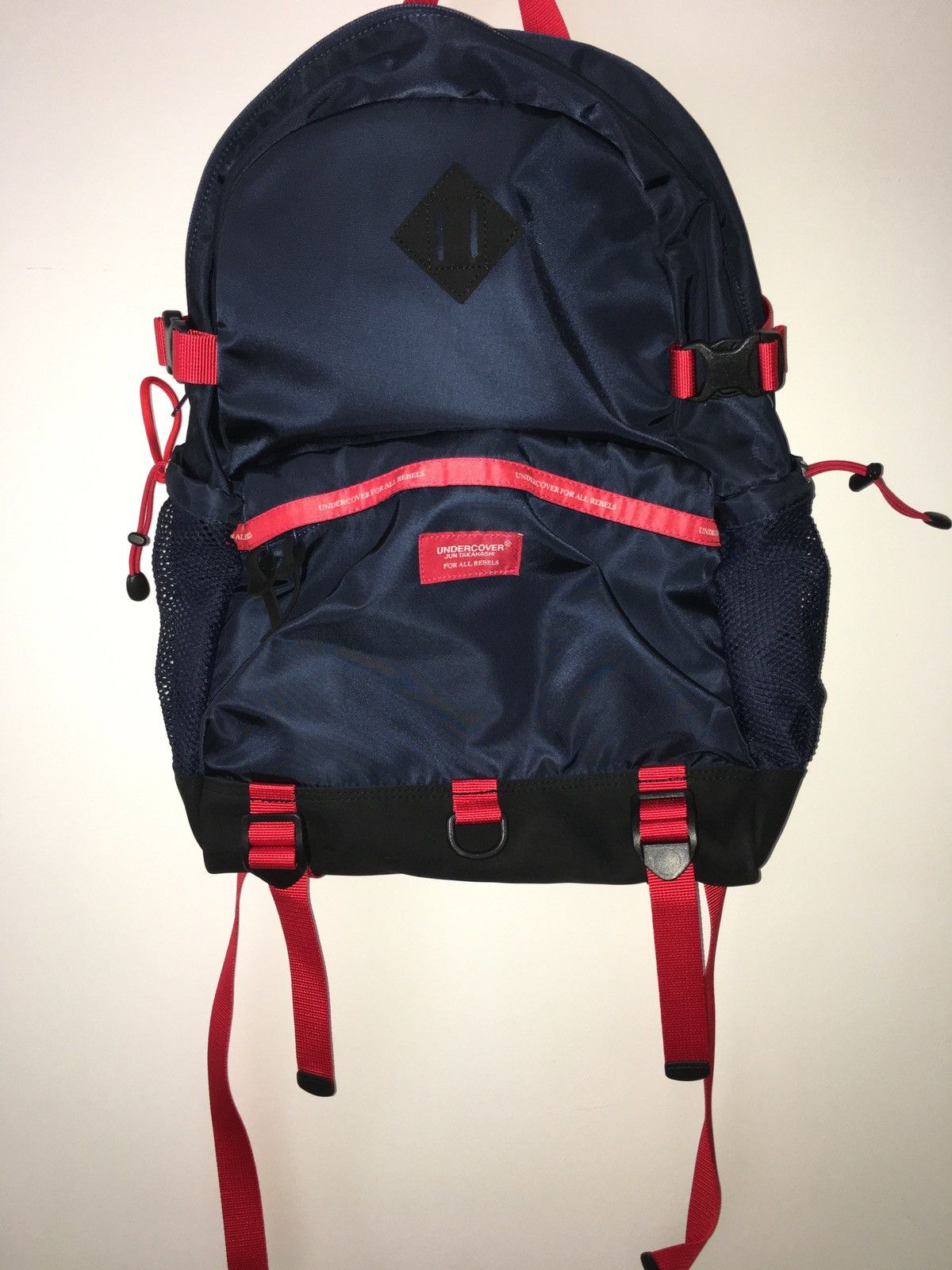 Japanese Brand × Jun Takahashi × Undercover Undercover By Jun Takahashi Nylon Backpack 🎒 Size ONE SIZE - 6 Thumbnail