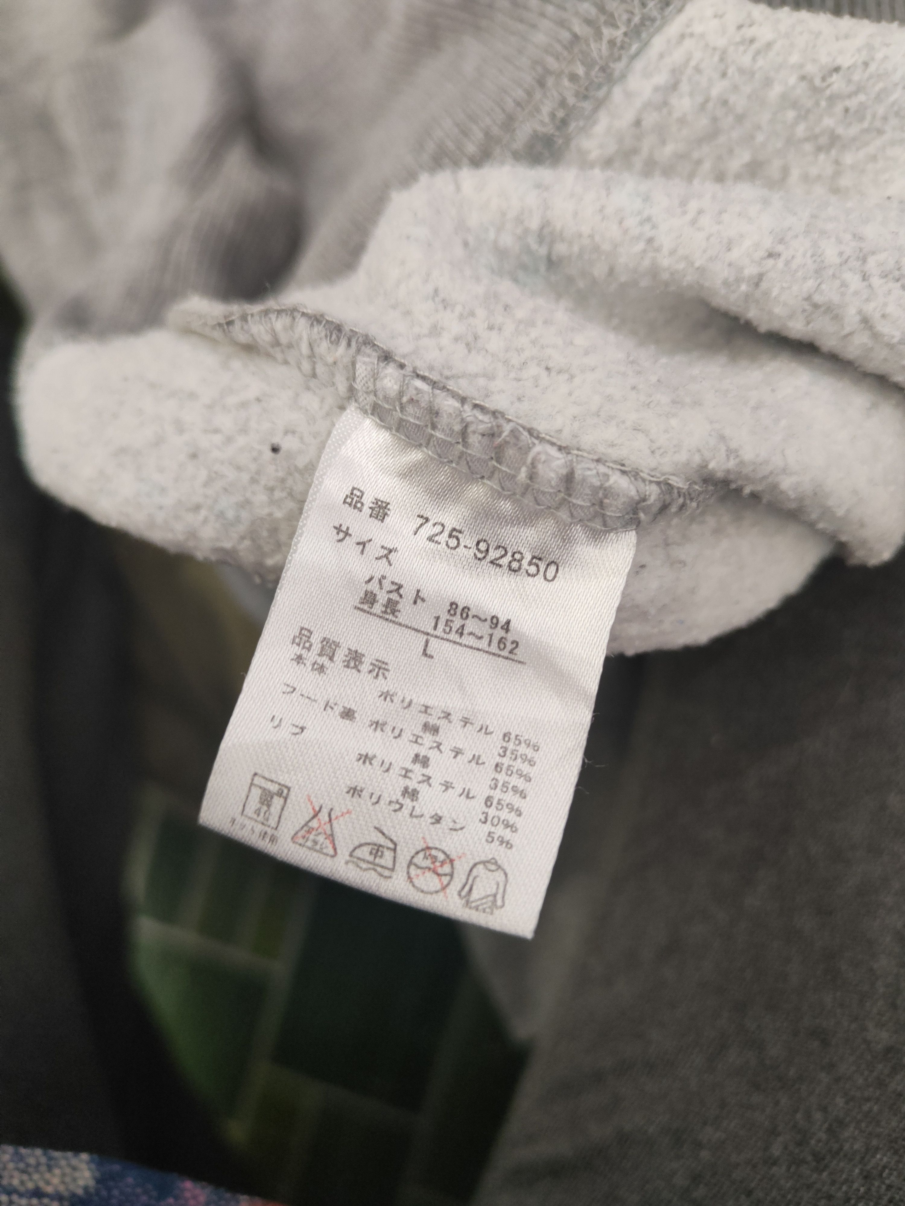 Japanese Brand DL Ecruse Gray Hoodie Sweatshirt #46-784 Size L / US 10 / IT 46 - 10 Thumbnail