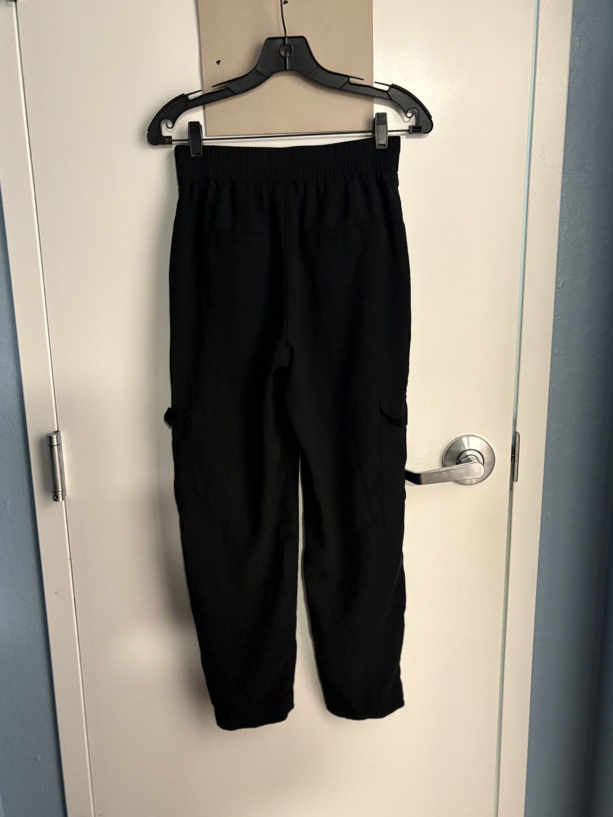 Other A New Day Joggers Black Elastic Waist Pocket Reg Fit Small Size 25" / US 0 / IT 36 - 2 Thumbnail