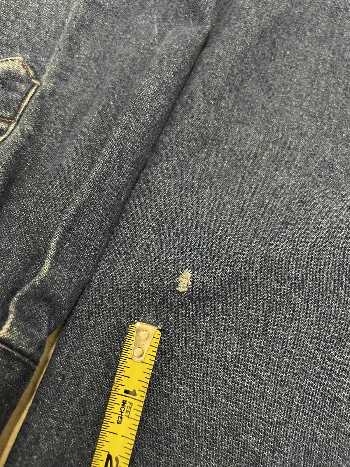 Carhartt × Vintage Pearl Snap Denim Western Shirt Dark Wash Size US XL / EU 56 / 4 - 6 Thumbnail