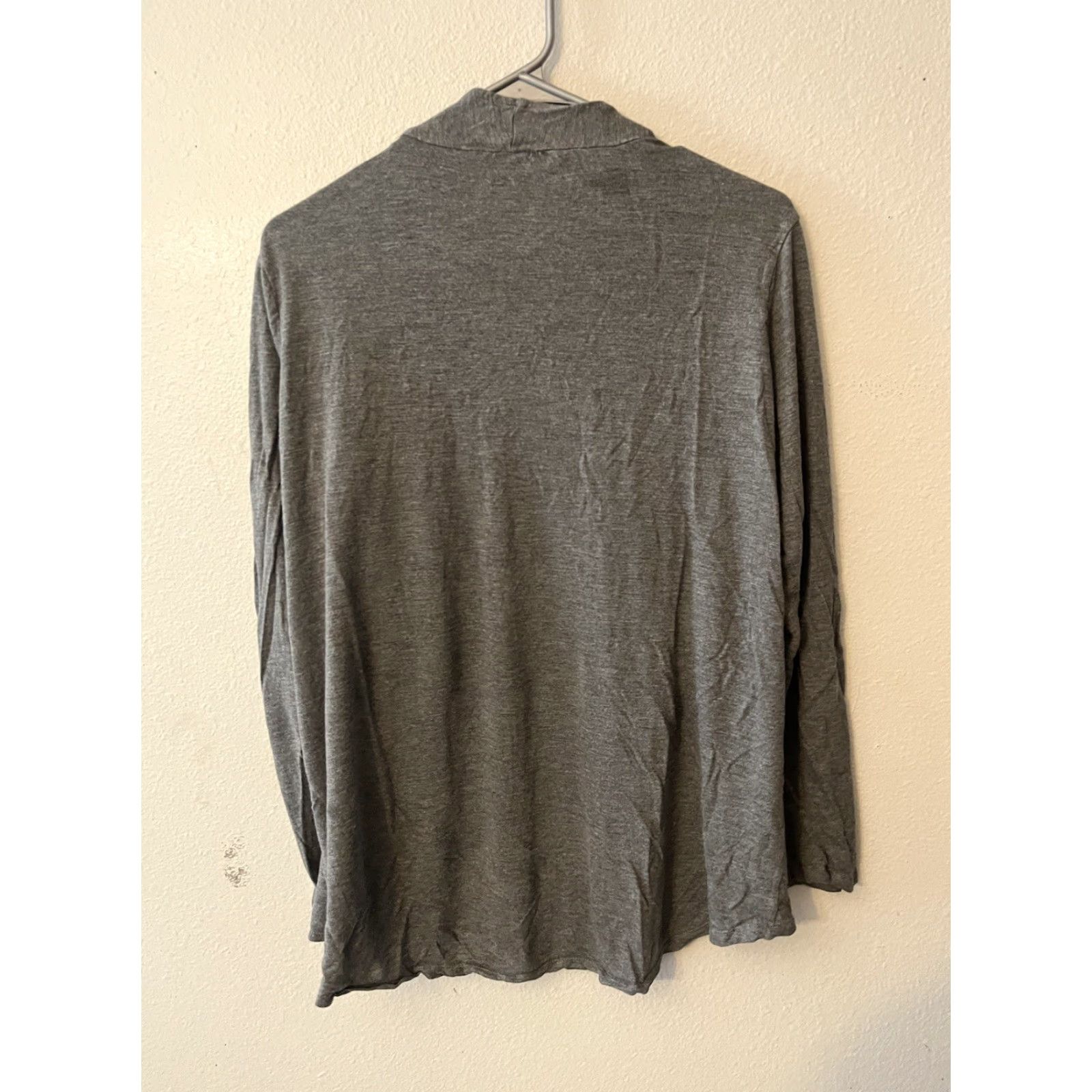 H&M H&M Cardigan Sweater Open Front Knit Large L Womens Gray Size L / US 10 / IT 46 - 2 Thumbnail