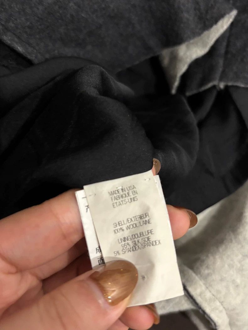 Helmut Lang HELMUT LANG size2 Lamb double brush paint design cut off th Size M / US 6-8 / IT 42-44 - 5 Thumbnail