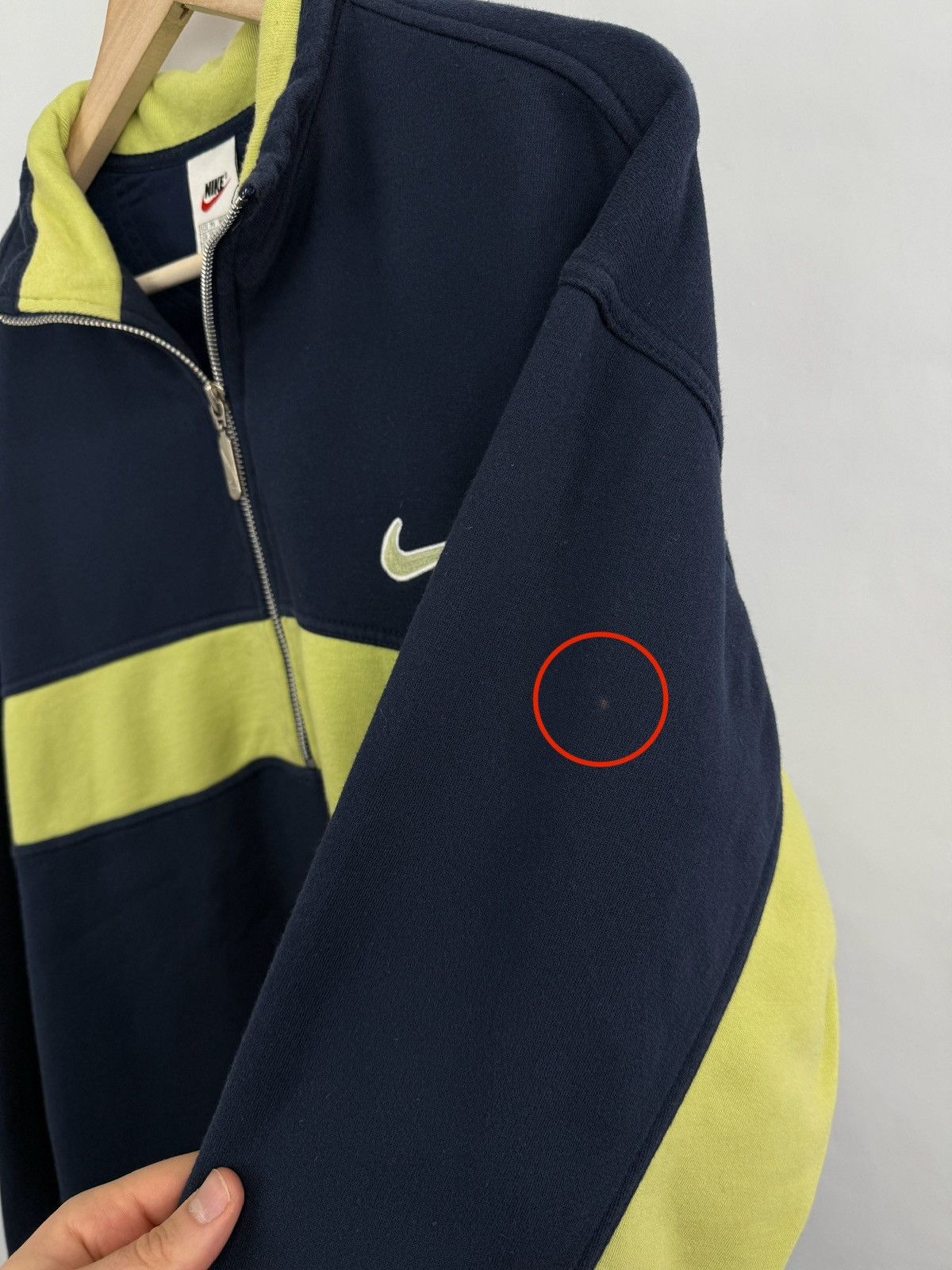 Nike 🇺🇸 Vintage 90s Nike Athletic 1/4 Zip Sweatshirt Rare Hype Y2K Size US M / EU 48-50 / 2 - 7 Thumbnail