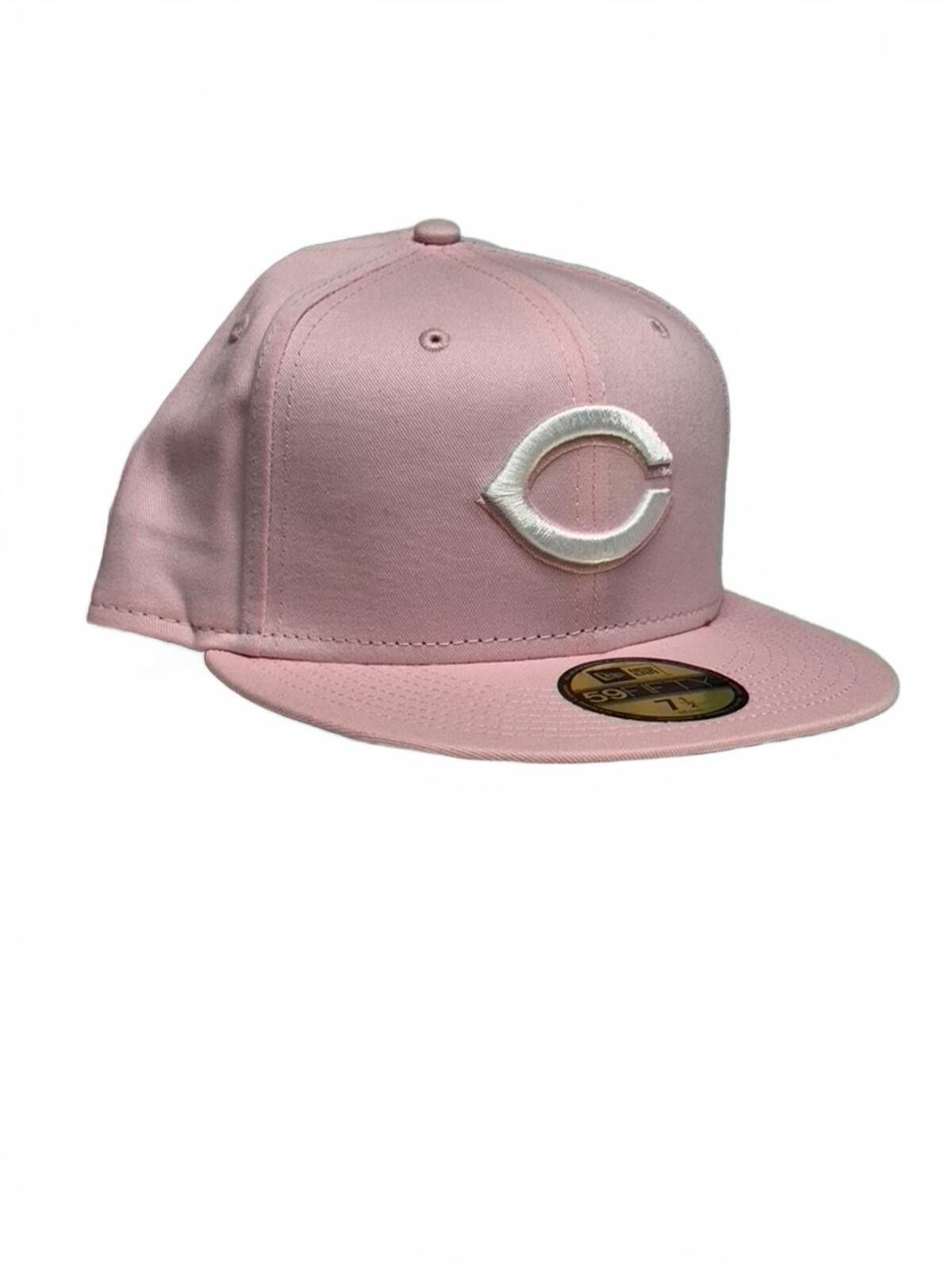 New Era New Era Cincinnati Reds Pastel Pink 59FIFTY 7 1/2 Size ONE SIZE - 3 Thumbnail