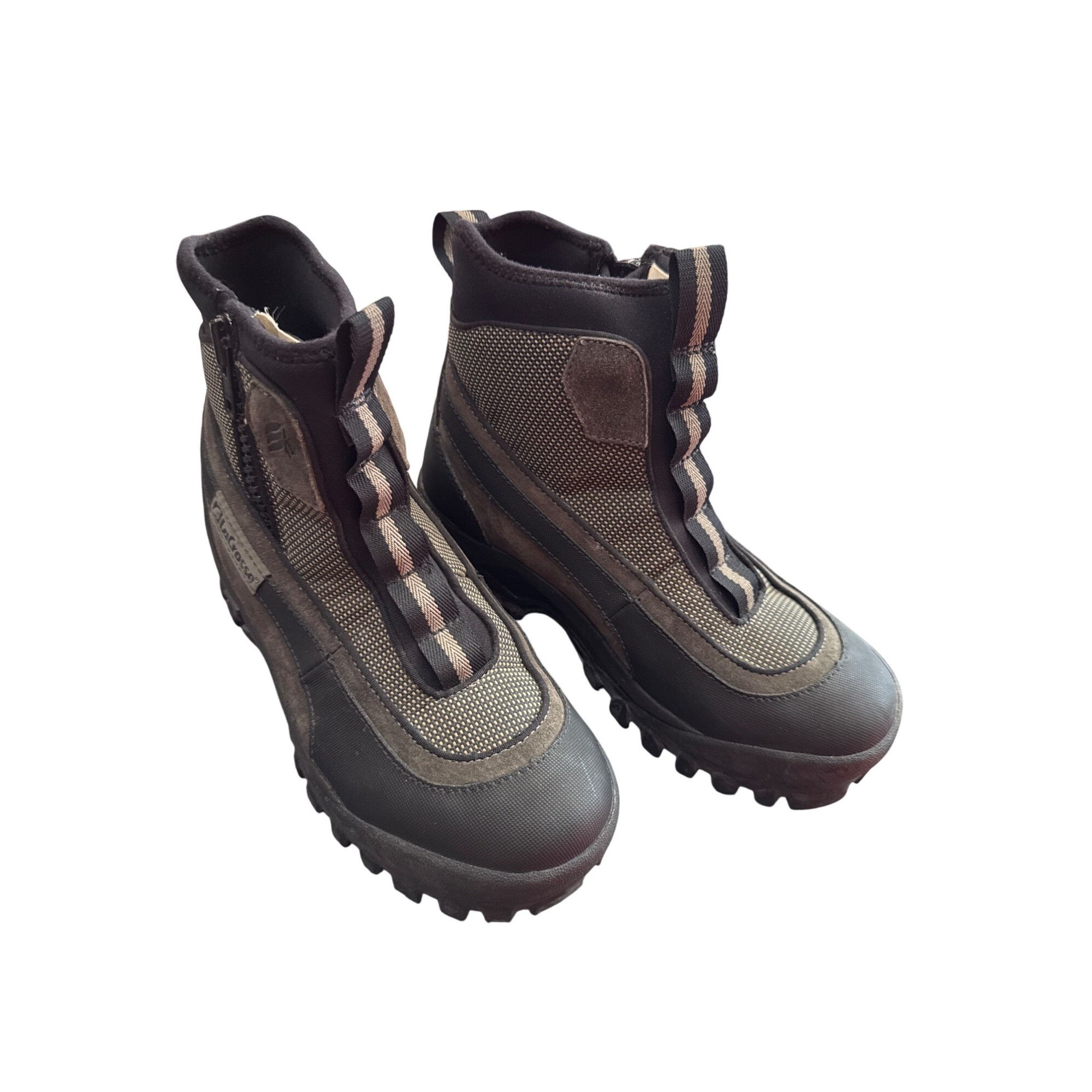 Other LaCrosse Womens brown black leather ankle winter Boots Size Size US 7 / IT 37 - 14 Thumbnail
