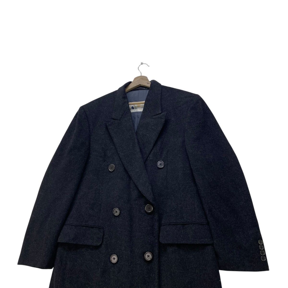 Aquascutum 💥Vintage Aquascutum Unisex Double Breast Long Coat Jacket Size US M / EU 48-50 / 2 - 5 Thumbnail