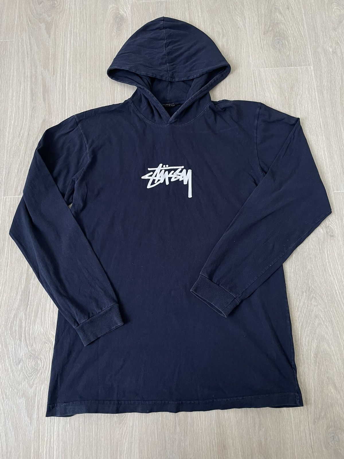 Stussy × Vintage Stussy hoodie y2k Size US L / EU 52-54 / 3 - 1 Thumbnail