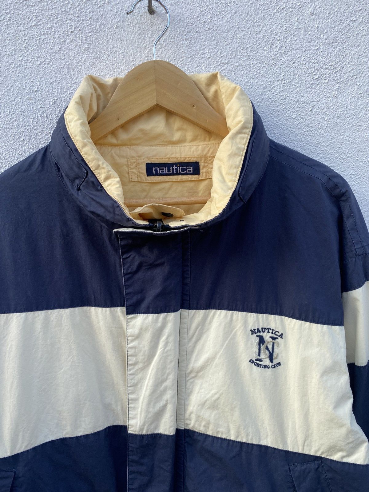 Nautica Vintage nauctica striped prisoner style riversible jacket Size US M / EU 48-50 / 2 - 5 Thumbnail