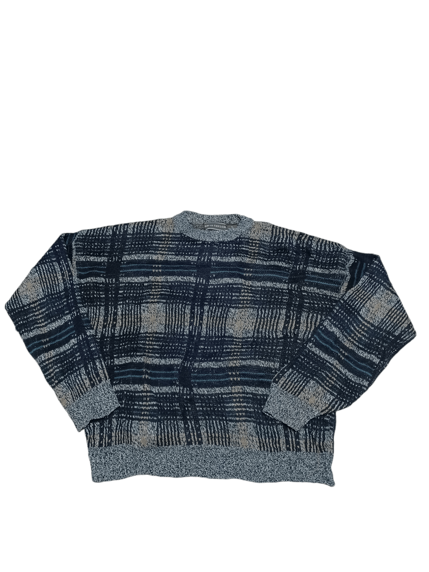 Other DAVID TAYLOR DESIGNER VINTAGE 90S AVANTGARDE SWEATER Size US XL / EU 56 / 4 - 1 Thumbnail