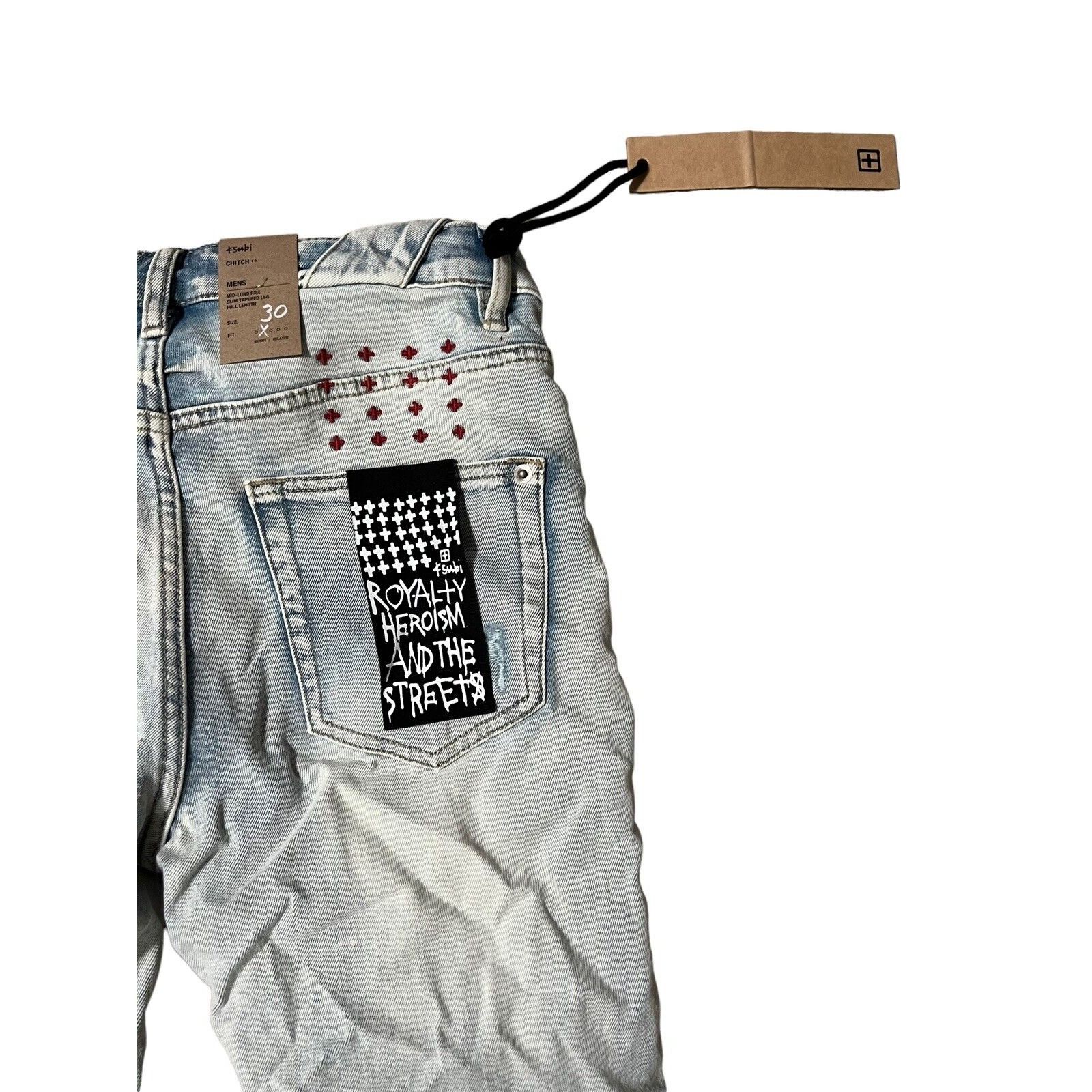 Ksubi Ksubi Chitch Slim Tapered Jeans Blue Denim Size 30x32 Size US 30 / EU 46 - 6 Thumbnail
