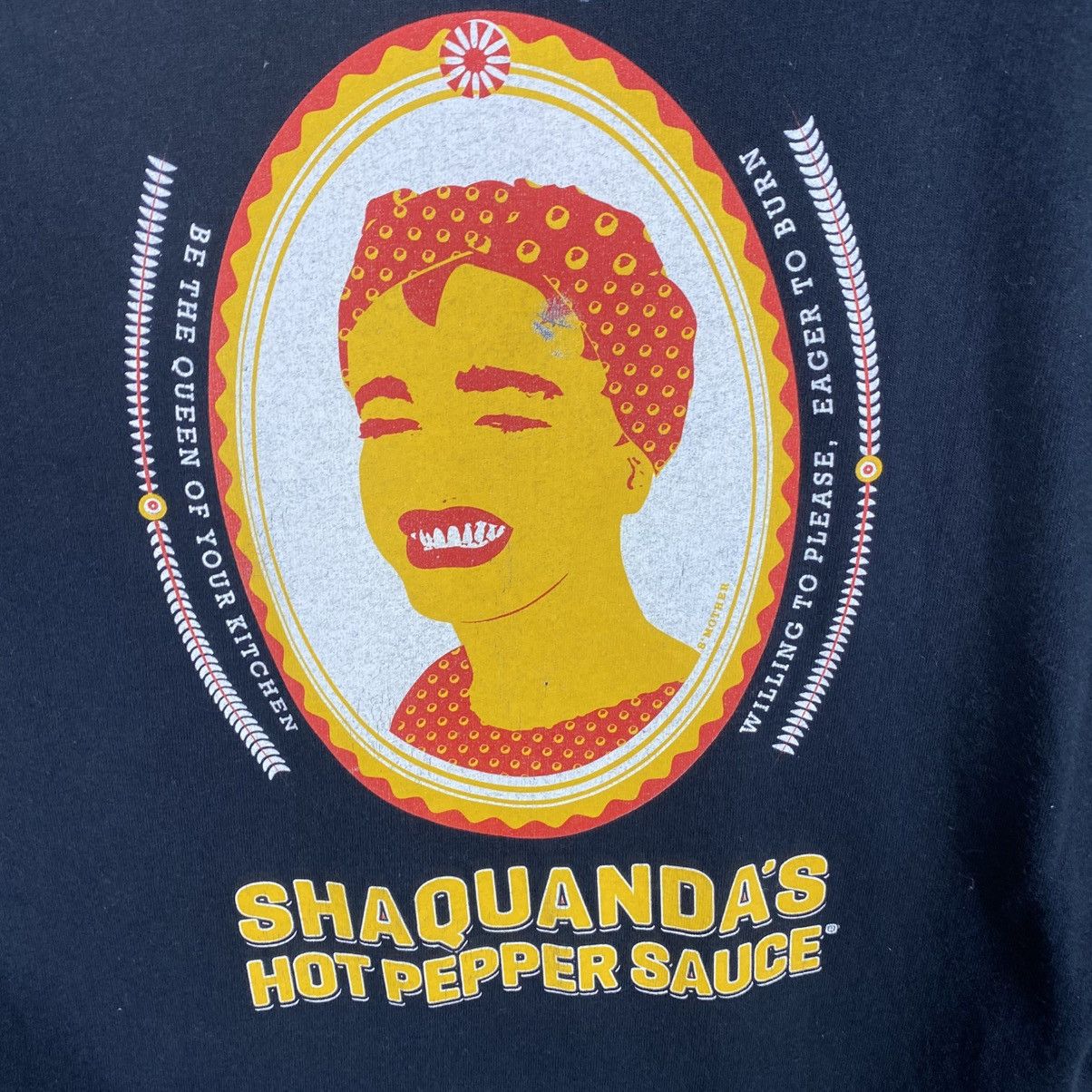 Noah Noah Black Pocket Tee Shaquanda Hot Pepper Sause Size US L / EU 52-54 / 3 - 9 Thumbnail