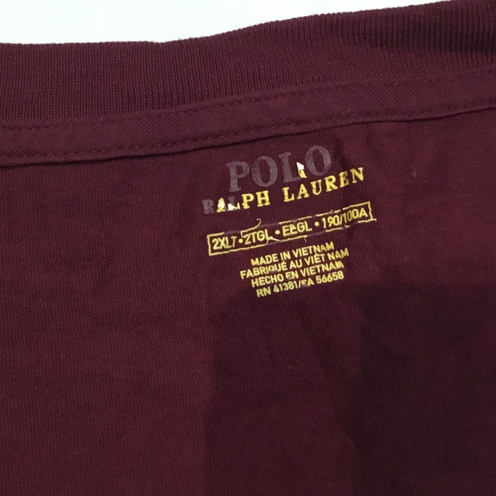 Polo Ralph Lauren Polo Ralph Lauren Tee Size US XXL / EU 58 / 5 - 4 Thumbnail