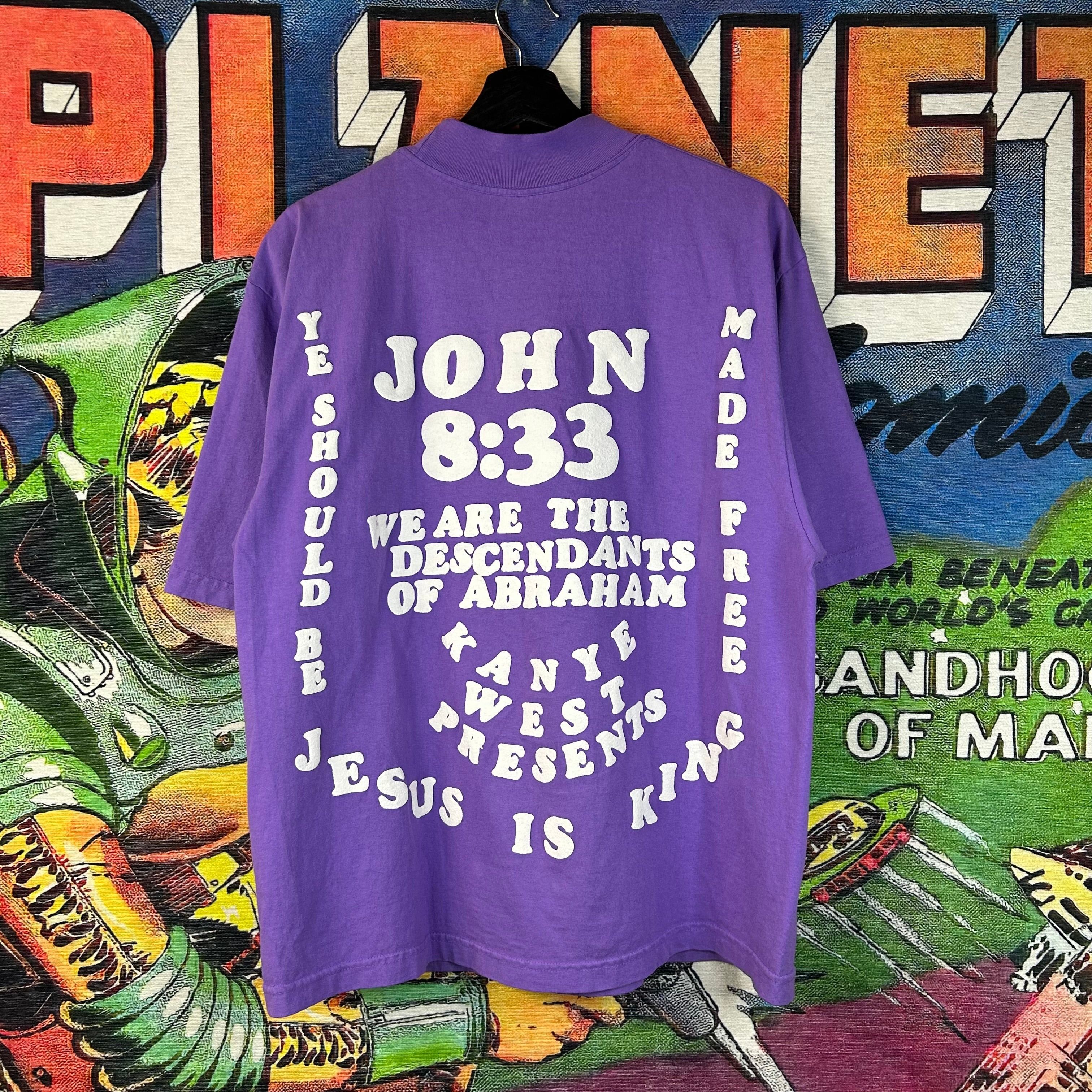 Cactus Plant Flea Market × Kanye West KanYe West Cactus Plant Flea Market Jesus is King Tee Size L Size US L / EU 52-54 / 3 - 2 Thumbnail