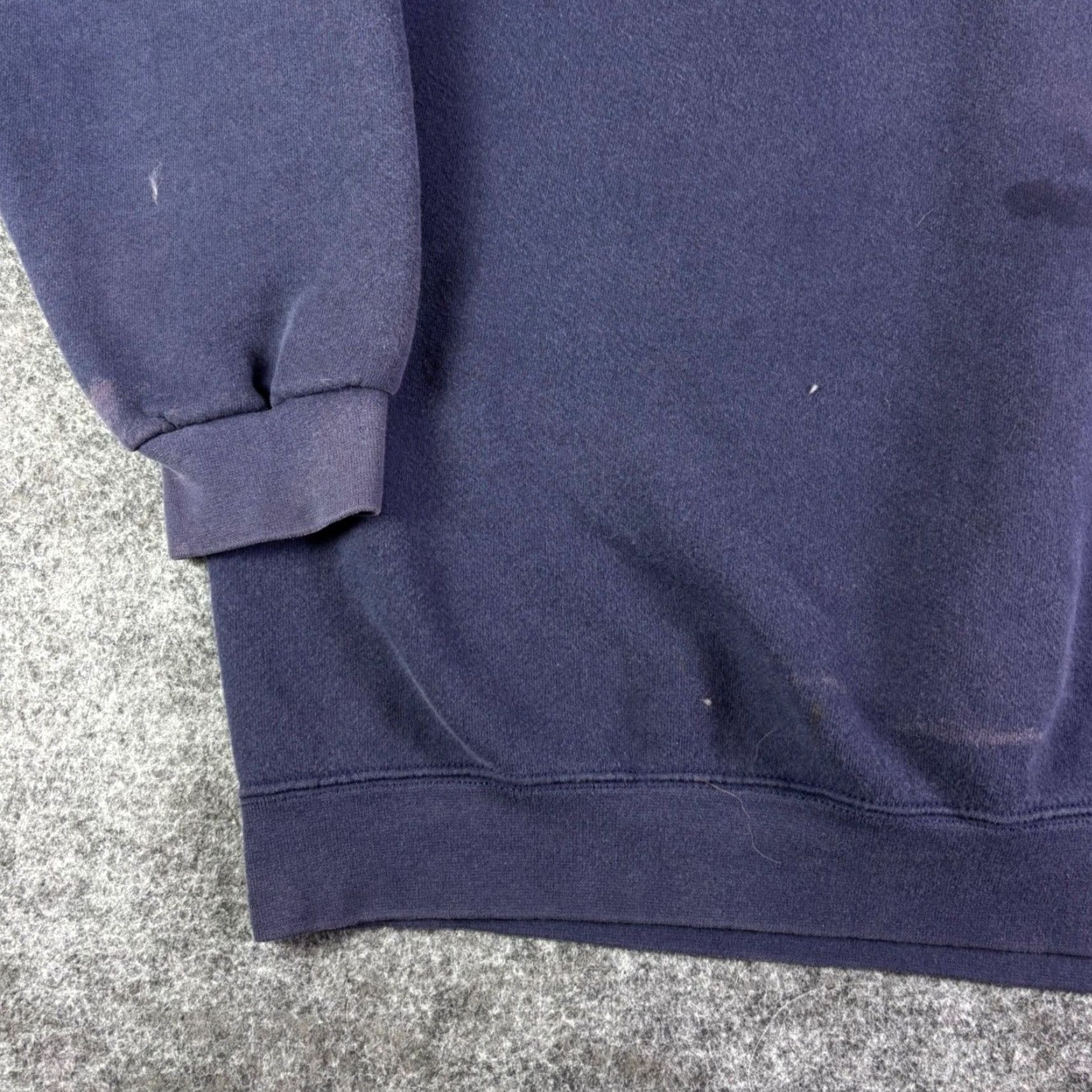 Nike VINTAGE Nike Sweatshirt Crewneck Pullover Embroidered Swoosh Logo XXL Navy Blue Women/Men? Size US XXL / EU 58 / 5 - 7 Thumbnail