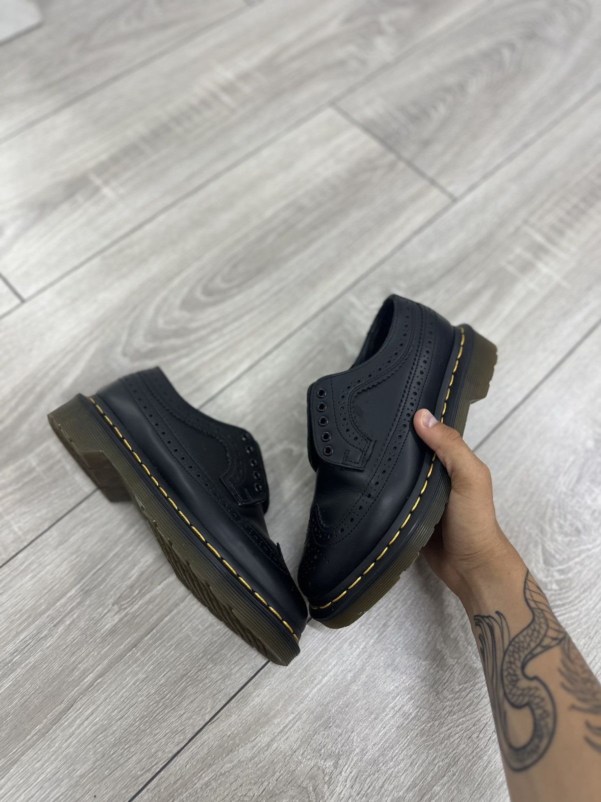 Dr. Martens Dr Martens Oxford Boots Streetwear Y2K Size US 4 / IT 34 - 2 Thumbnail