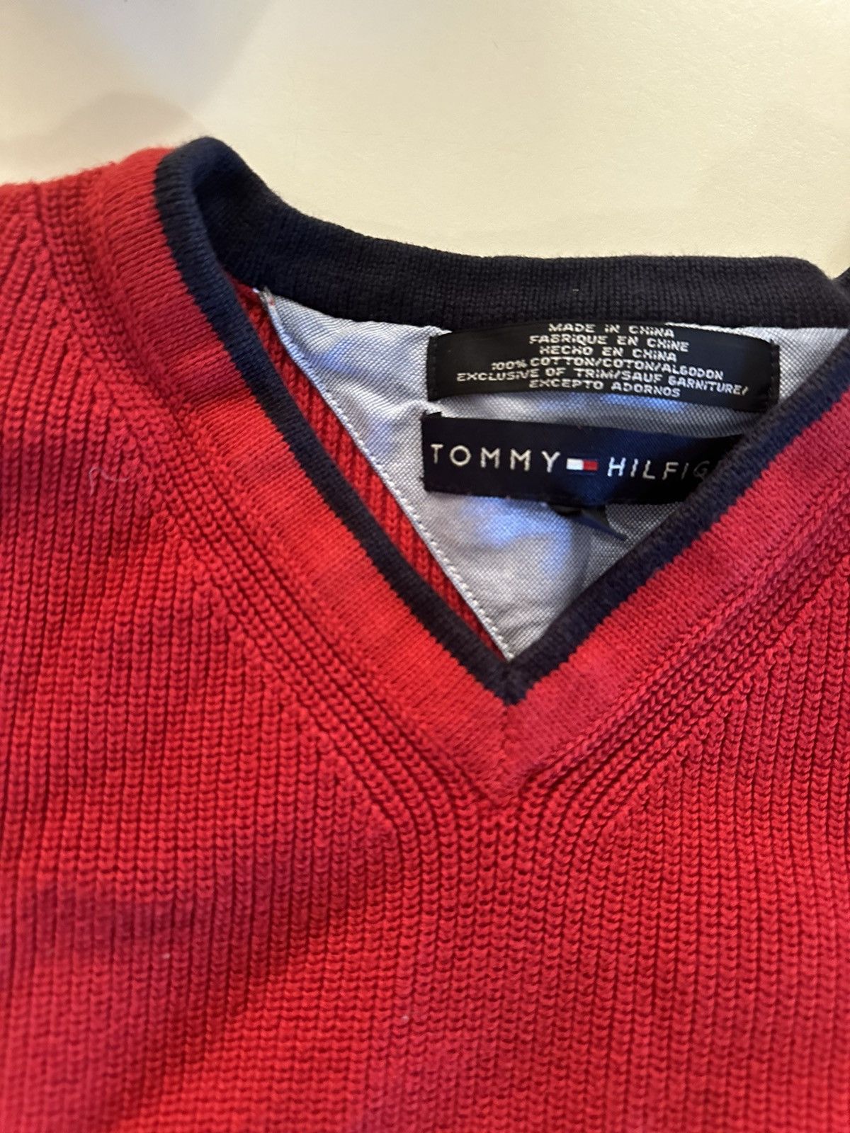Tommy Hilfiger × Vintage Tommy Hilfiger Sweater Vest Size US M / EU 48-50 / 2 - 10 Thumbnail