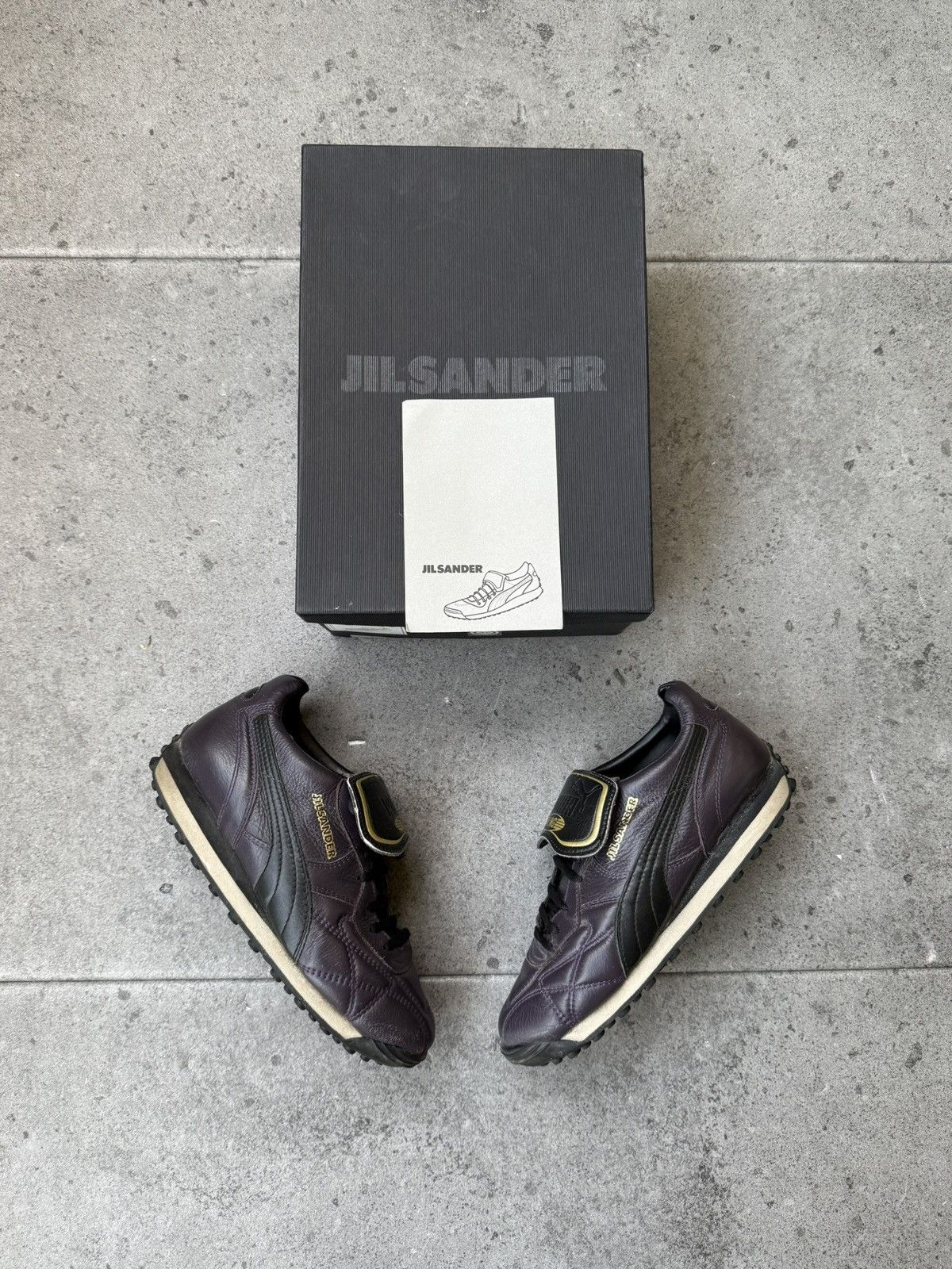 Vintage 00s Speedcat Puma x Jil Sander King Sneakers Leather