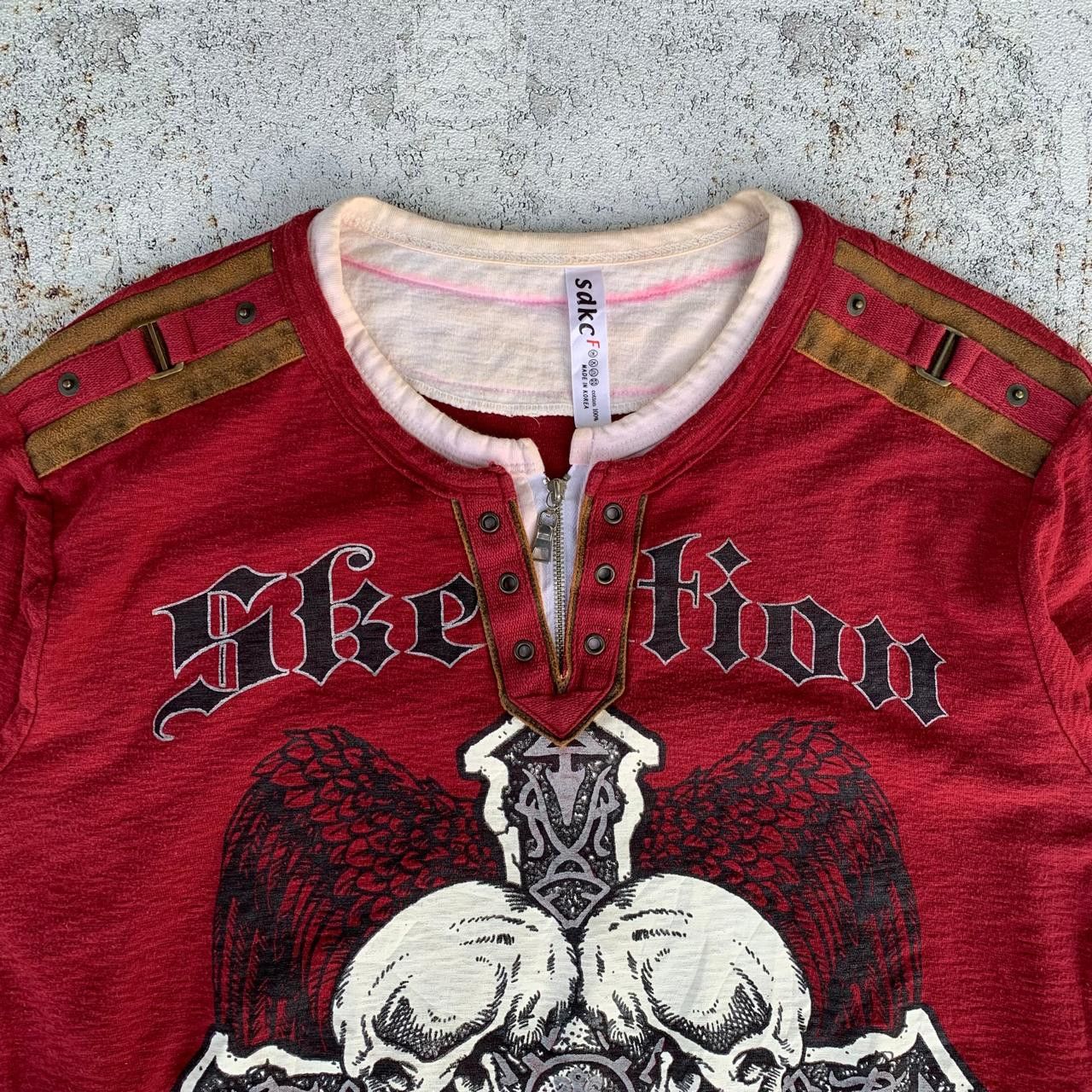If Six Was Nine × Japanese Brand × Seditionaries Sketion Skulls Cross Ifsixwasnine Seditionaries Style Size US M / EU 48-50 / 2 - 2 Thumbnail