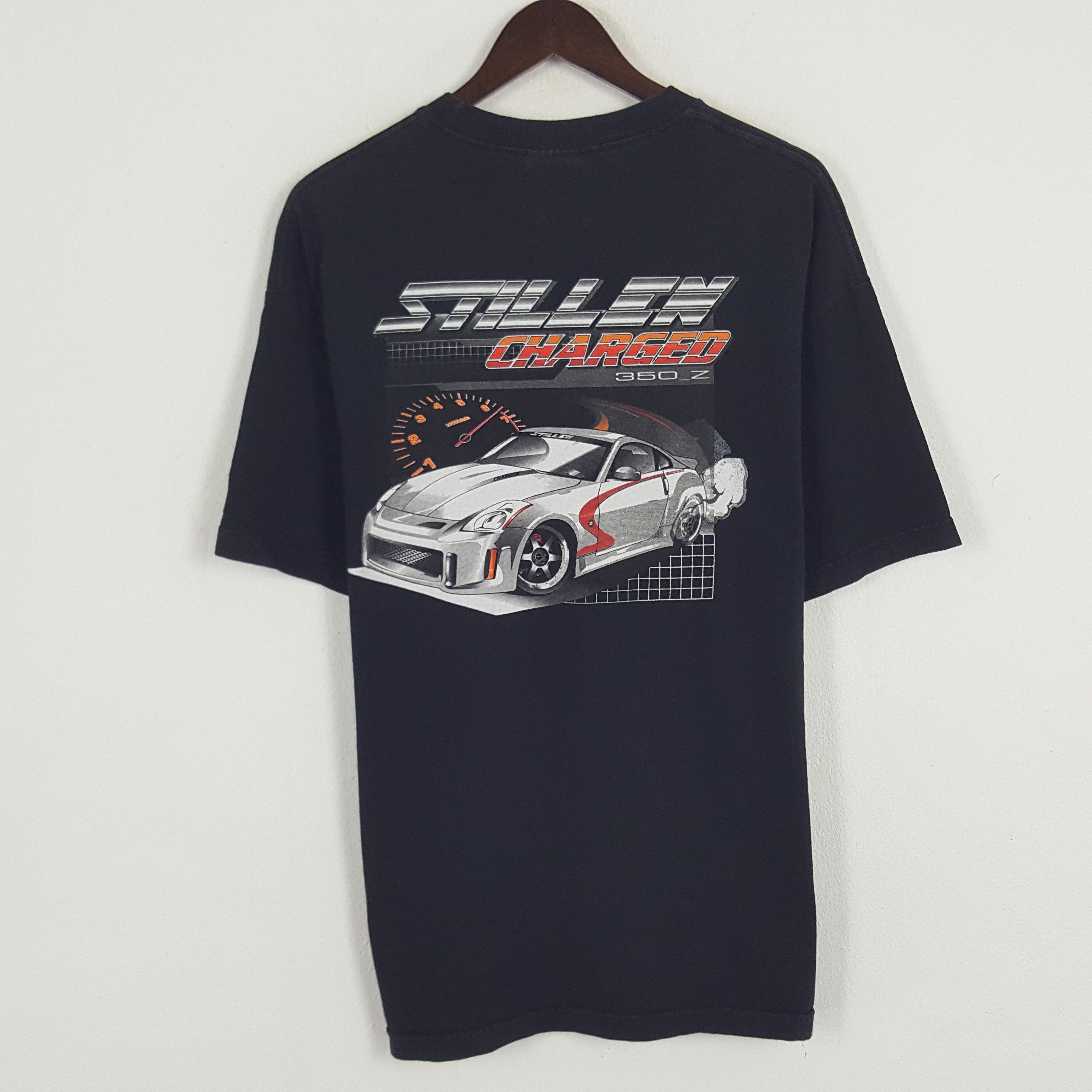 Alstyle × Vintage Vintage Stillen Charged 350 Z Tshirt Size US XL / EU 56 / 4 - 1 Thumbnail