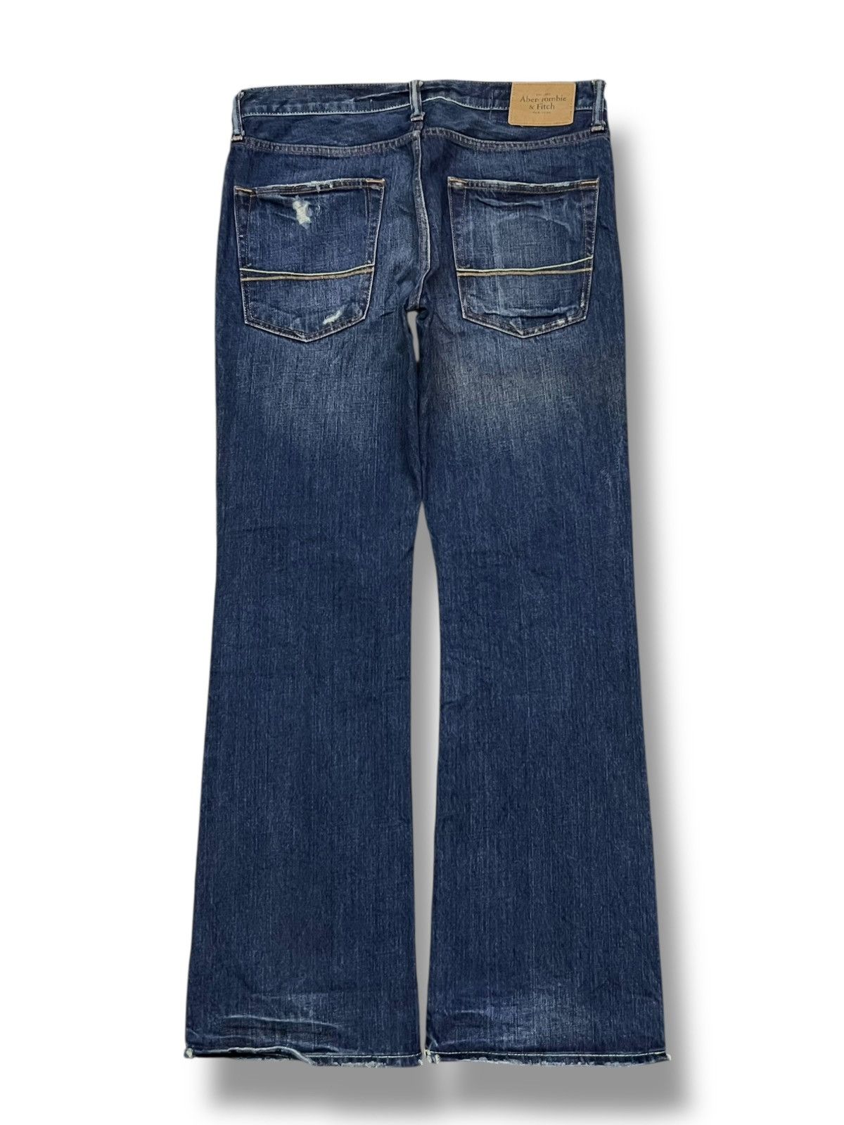 Abercrombie & Fitch Bootcut Vintage Abercrombie & Fitch New York - Faded Wash Size US 34 / EU 50 - 3 Thumbnail
