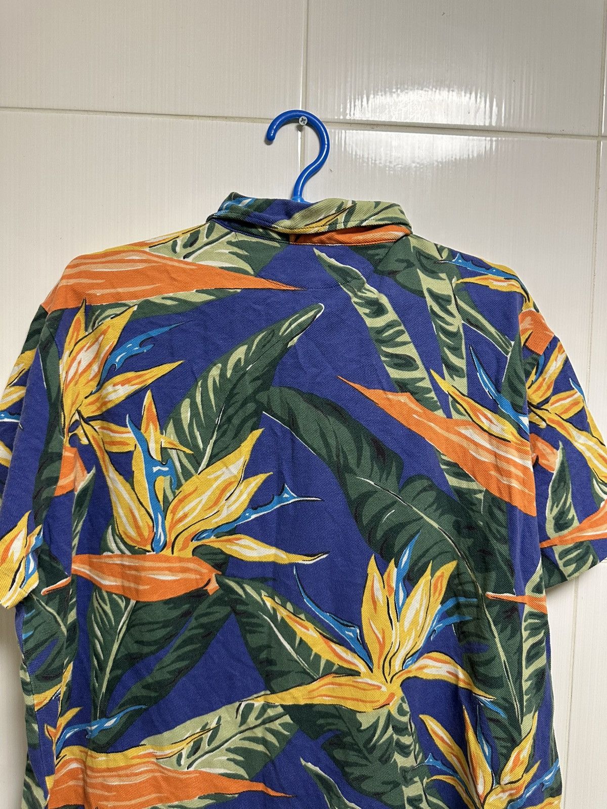 Polo Ralph Lauren Polo Ralph Lauren Birds Paradise Polo Men's Vintage Floral Size US XL / EU 56 / 4 - 10 Thumbnail