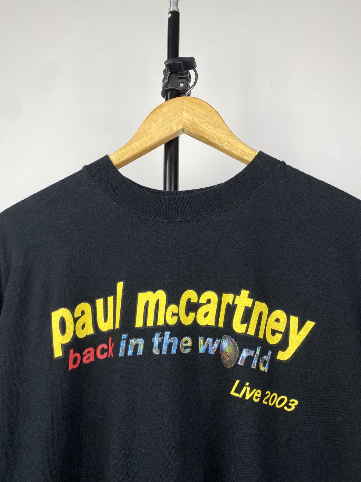Band Tees × Vintage Vintage 2003 Paul McCartney back in the world tour t-shirt Size US L / EU 52-54 / 3 - 2 Thumbnail