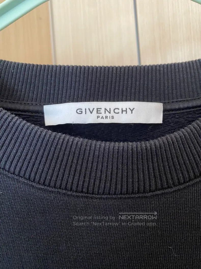 Givenchy Givenchy Black Embroidered Crewneck Sweatshirt Size US L / EU 52-54 / 3 - 3 Thumbnail