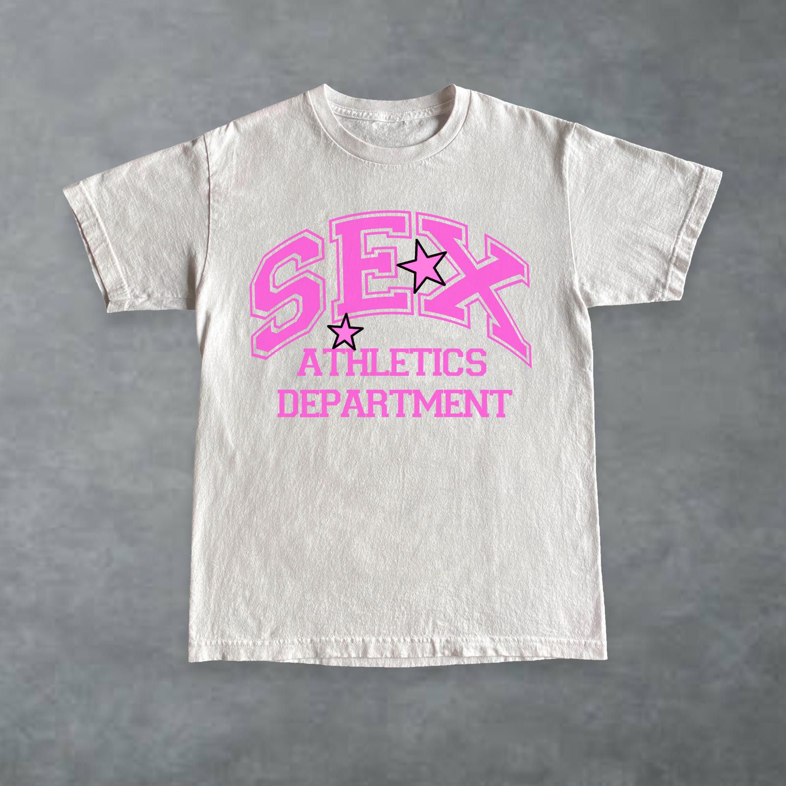 Japanese Brand SEX Athletics Tee White / Pink Size US M / EU 48-50 / 2 - 1 Preview