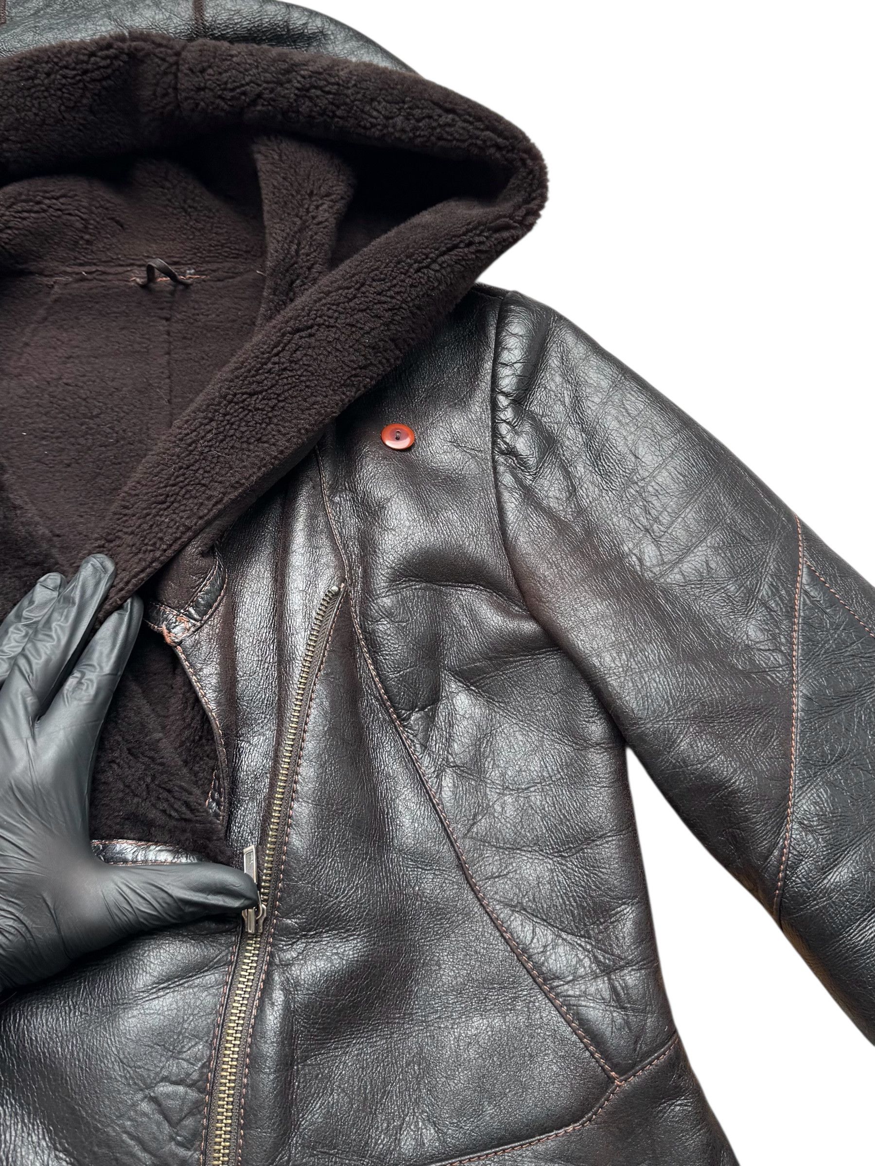 Vintage Y2K Real Sheepskin Coat(V422) Size S / US 4 / IT 40 - 7 Thumbnail