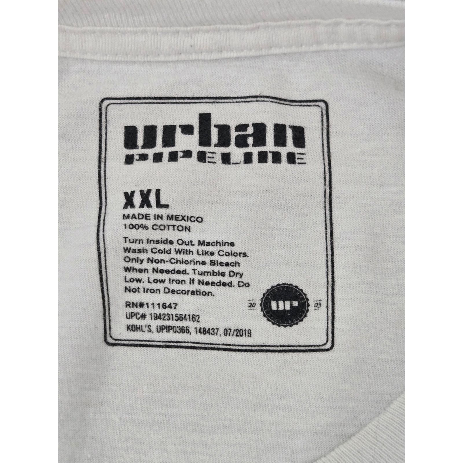 Urban Pipeline Urban Pipeline White California Graphic Shirt XXL Size US XXL / EU 58 / 5 - 4 Thumbnail