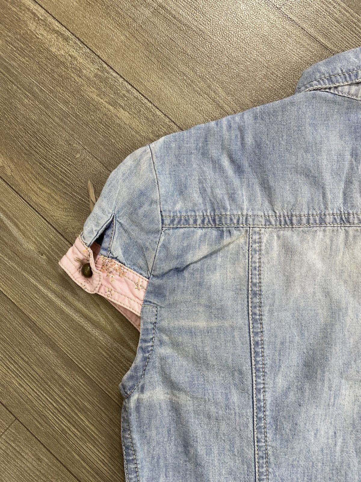 Dolce & Gabbana Vintage Dolce & Gabbana Denim Western Shirt Luxury Size S / US 4 / IT 40 - 12 Thumbnail