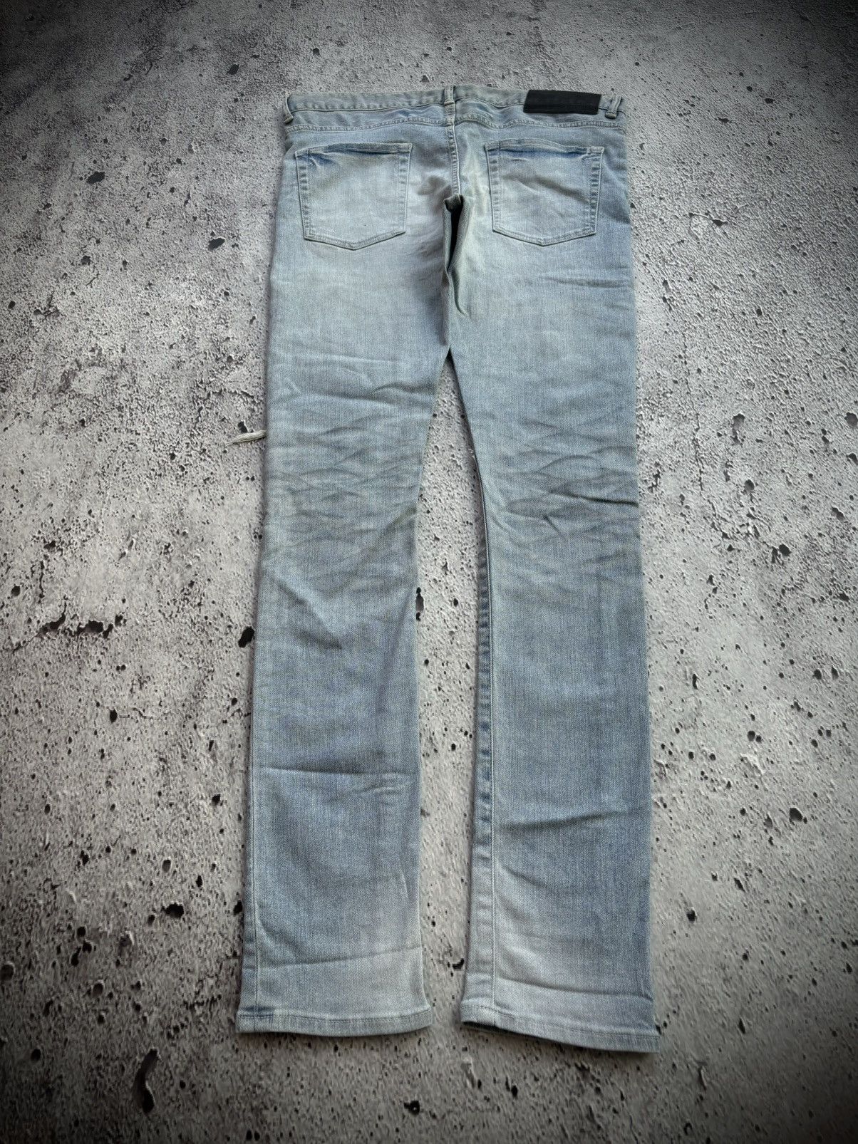 Hysteric Glamour Japanese distressed denim jeans Size US 34 / EU 50 - 3 Thumbnail